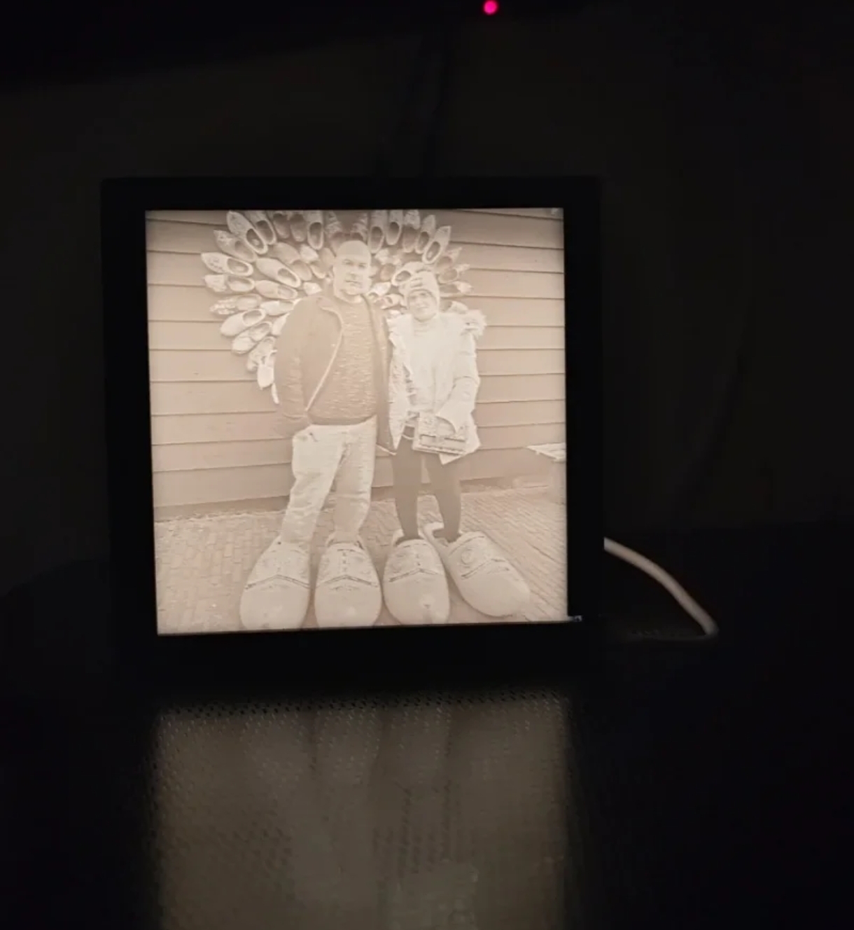 Lámpara personalizada 4 fotos 