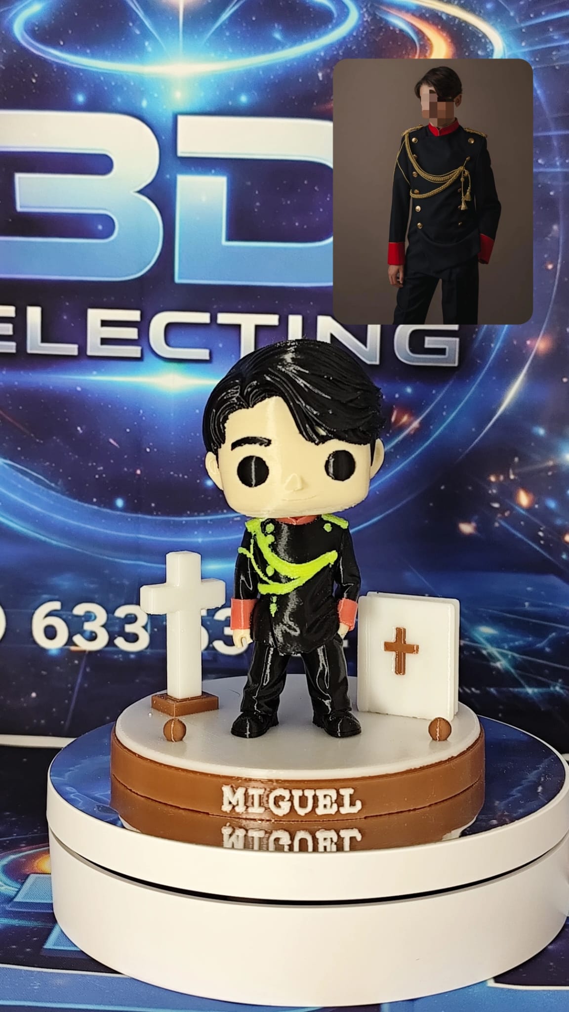 Figura personalizada comunión