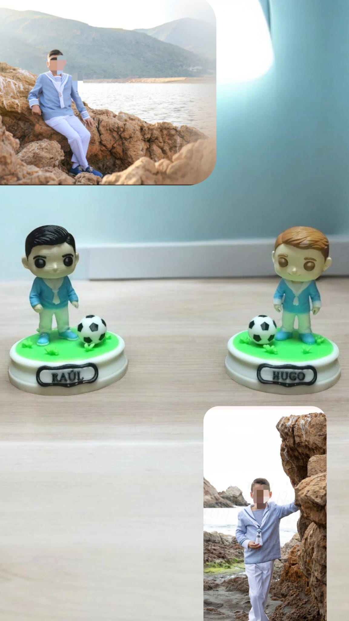 Figura personalizada comunión