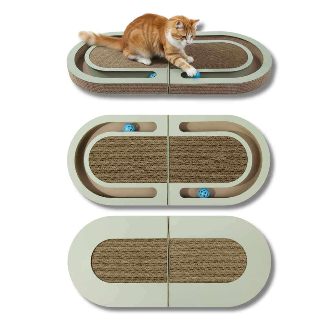 Interactive Cat Scratcher Toy