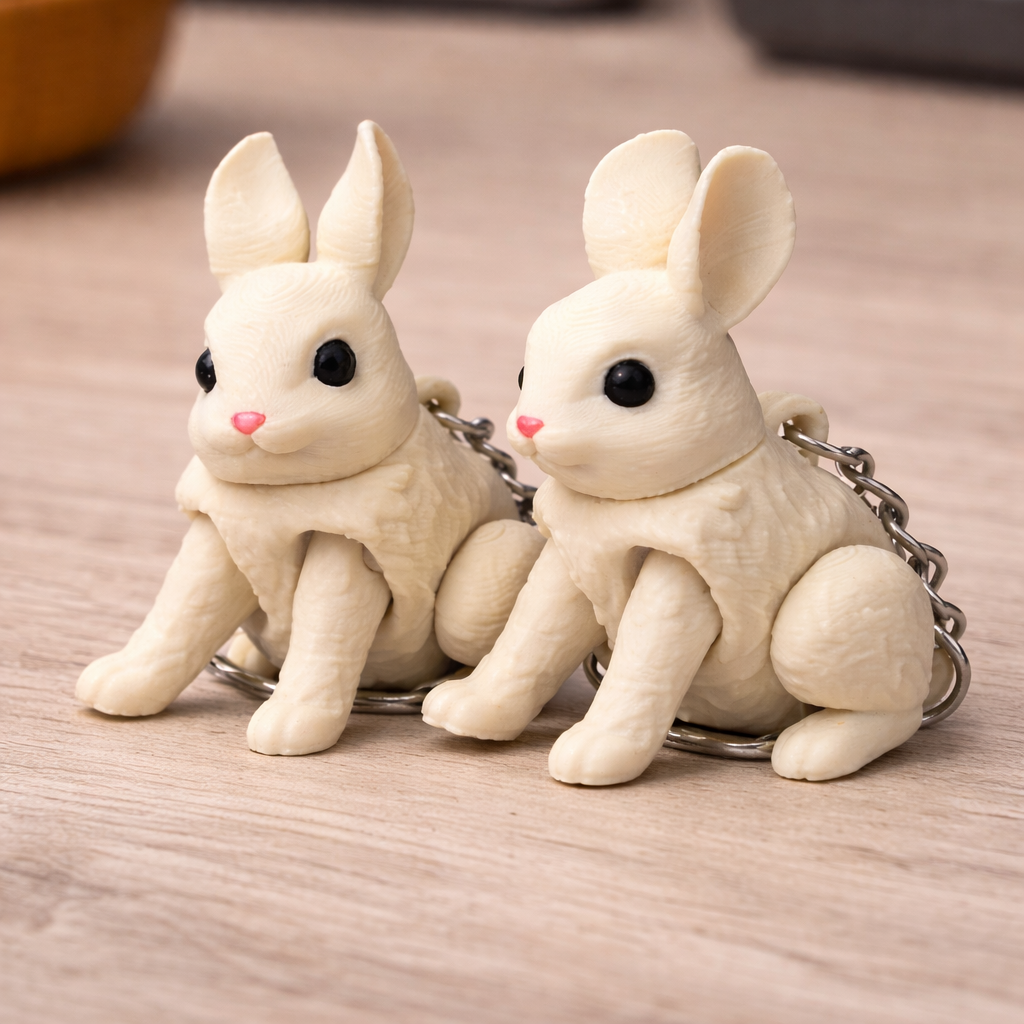 Llavero conejo flexy