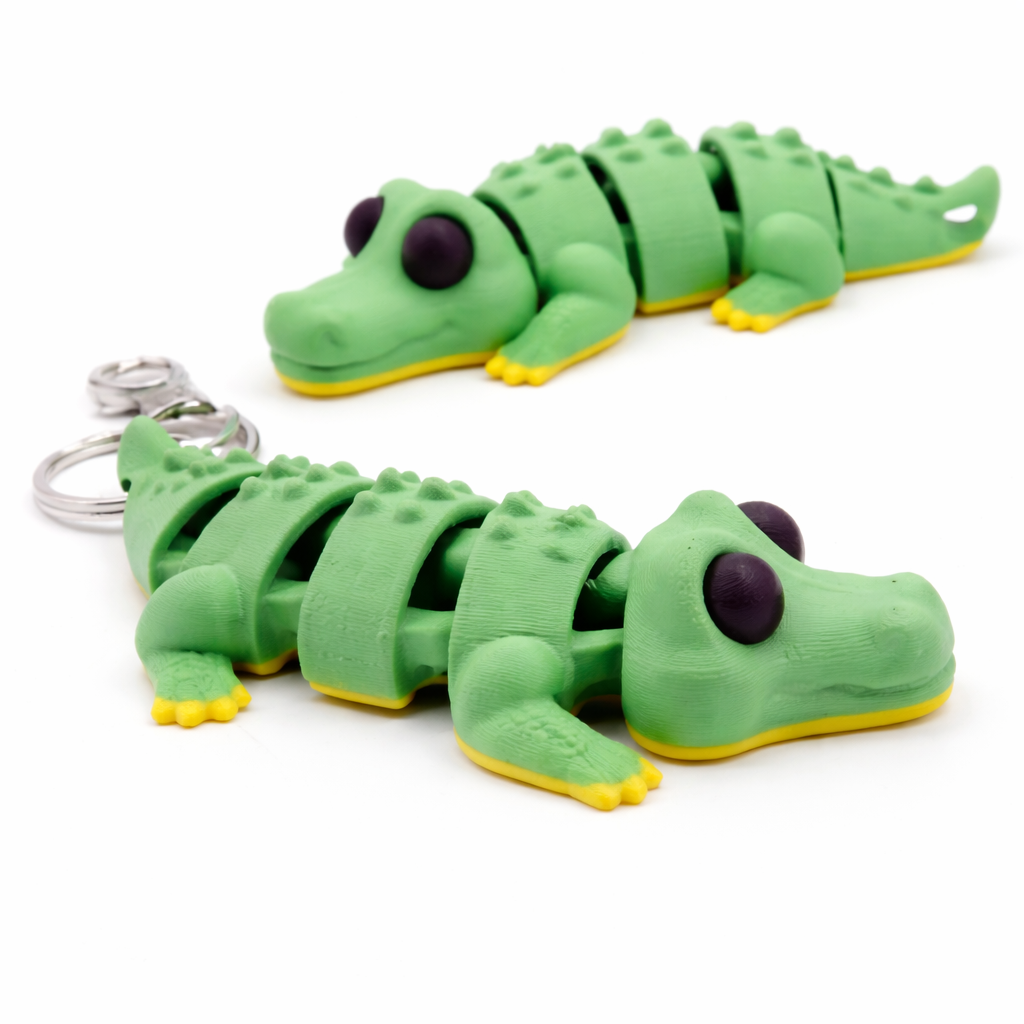 Llavero cocodrilo flexy