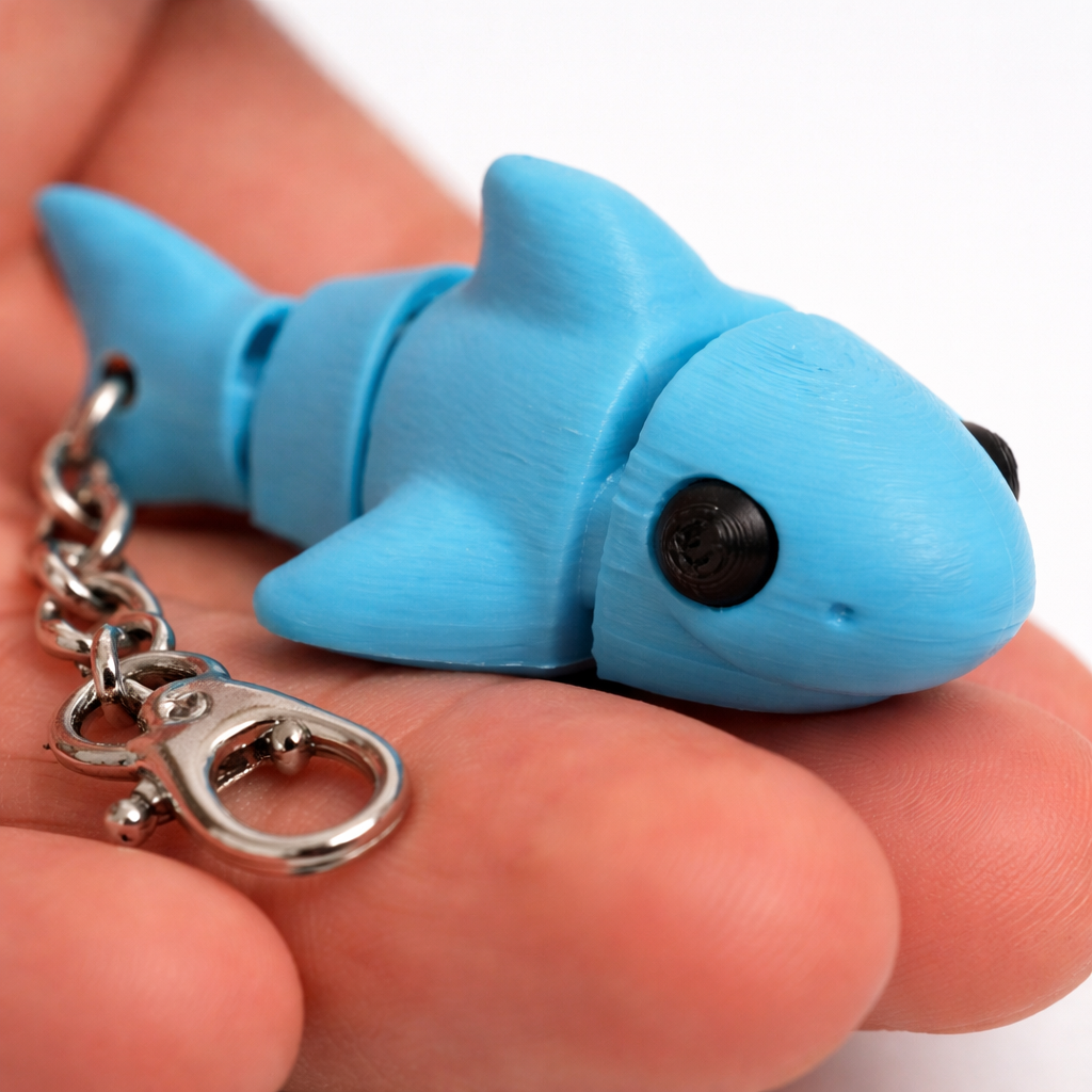 Llavero tiburón flexy