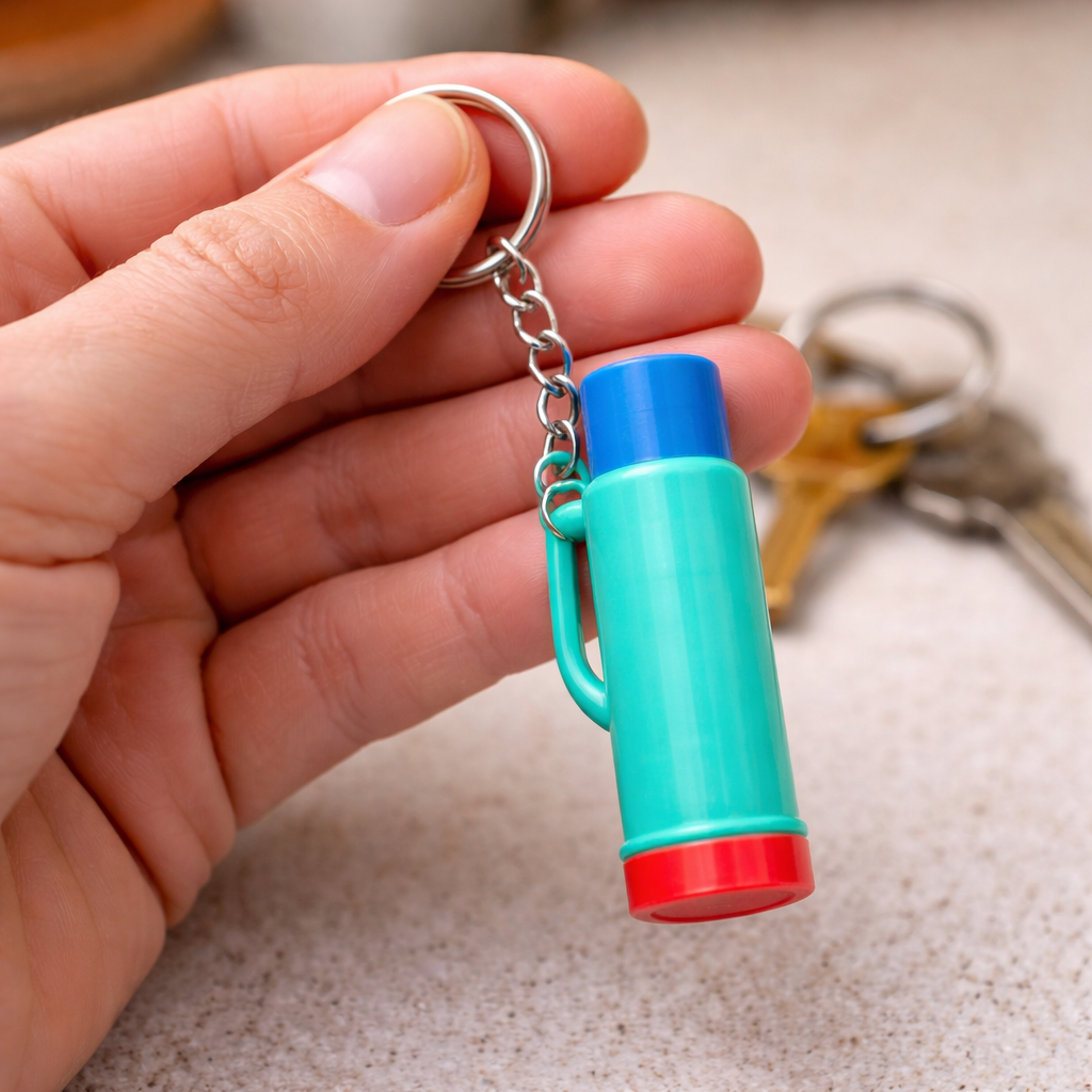 Llavero forma de termo tintero