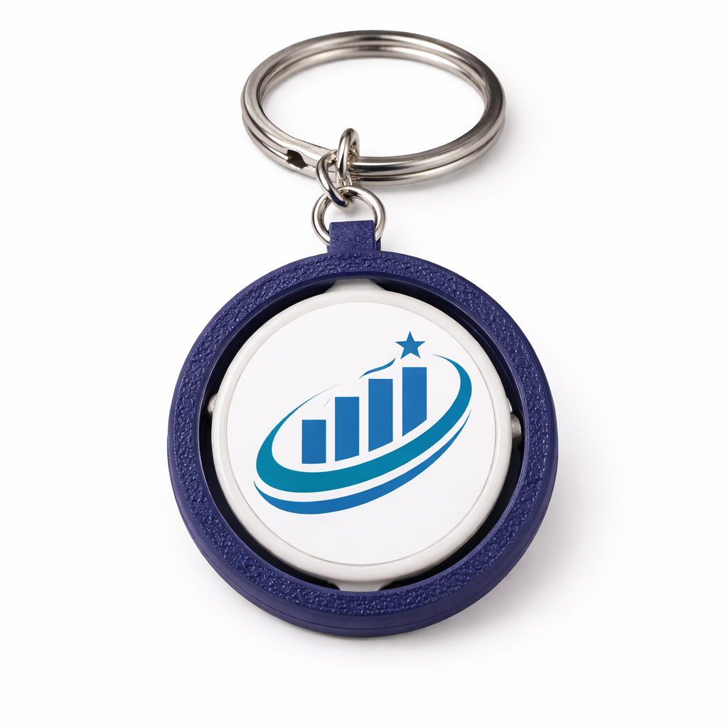 Llavero gira para marcas