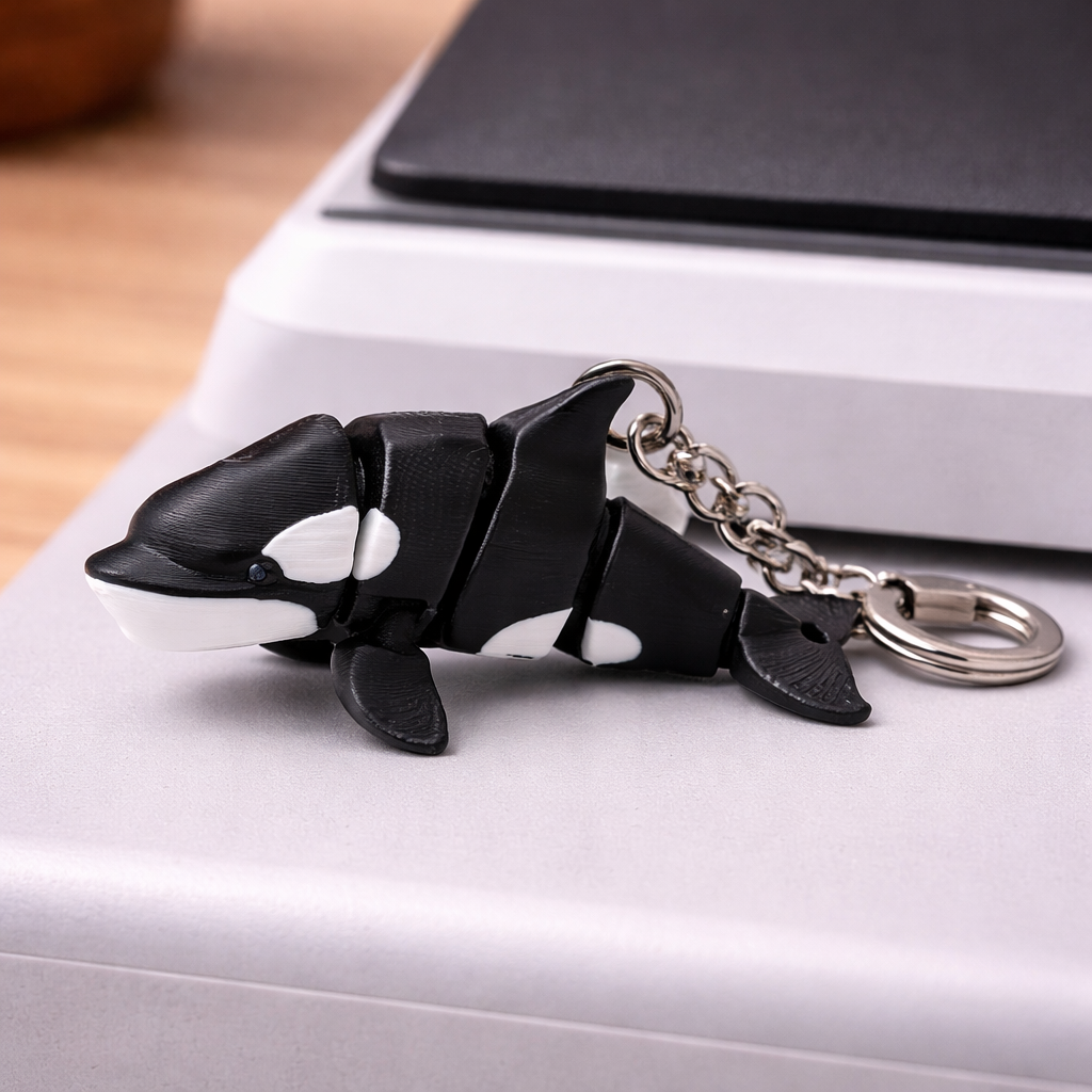 Llavero orca flexy