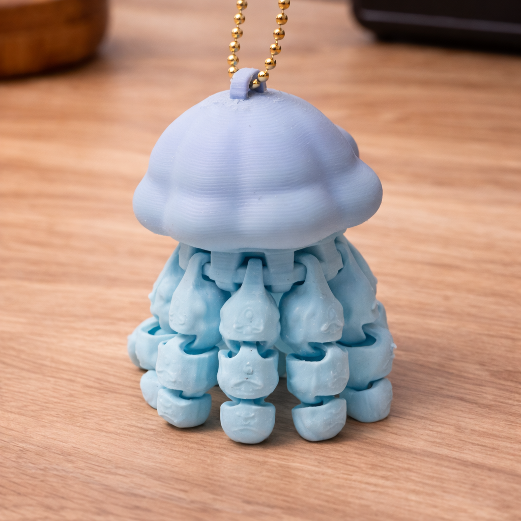 Llavero medusa flexy