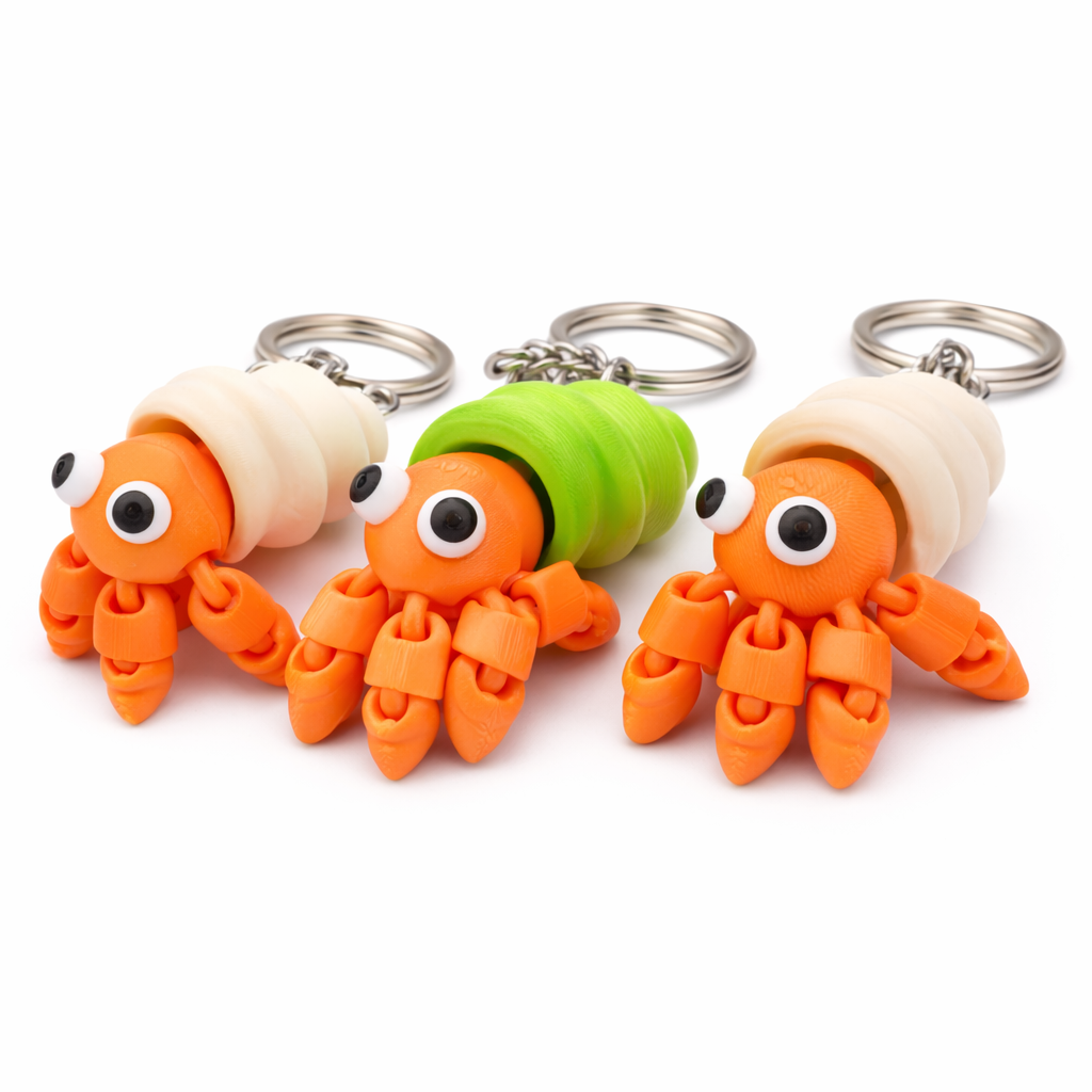 Llavero cangrejito flexy