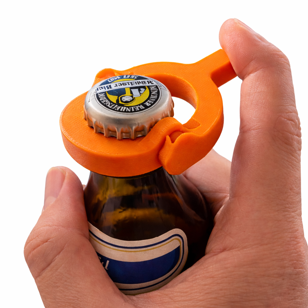 Destapador ruidoso circular botella europea