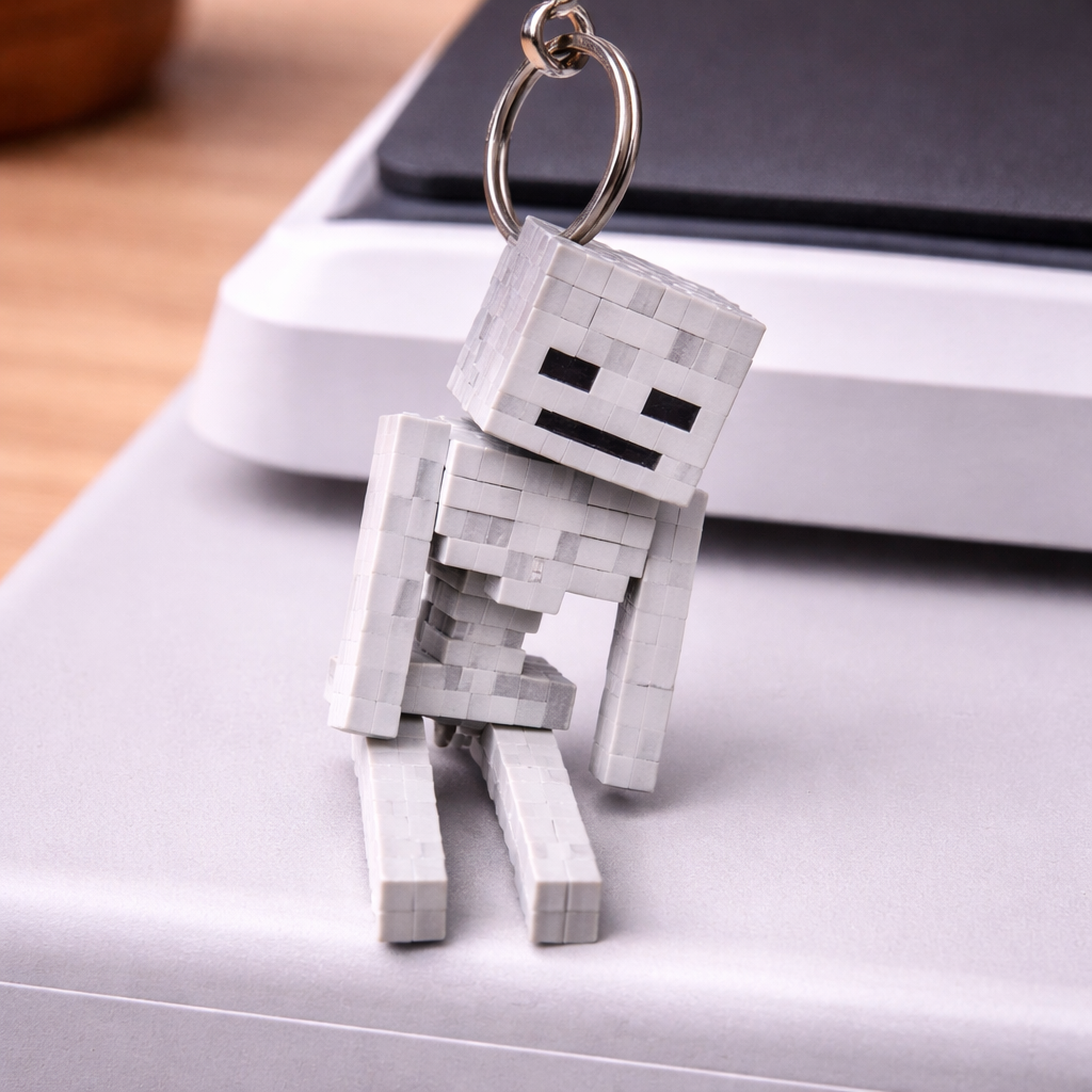 Llavero figura minecraft