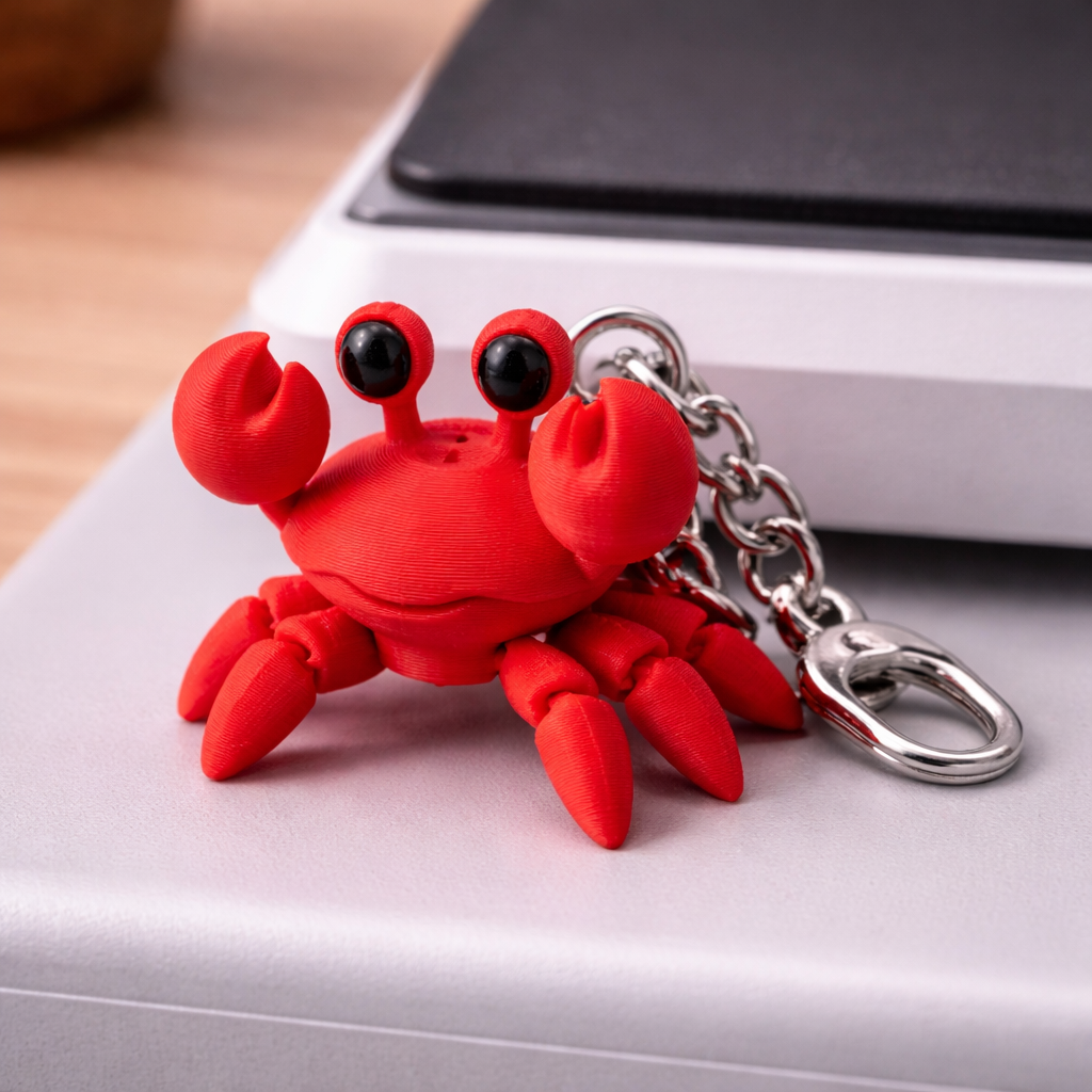 Llavero cangrejo flexy