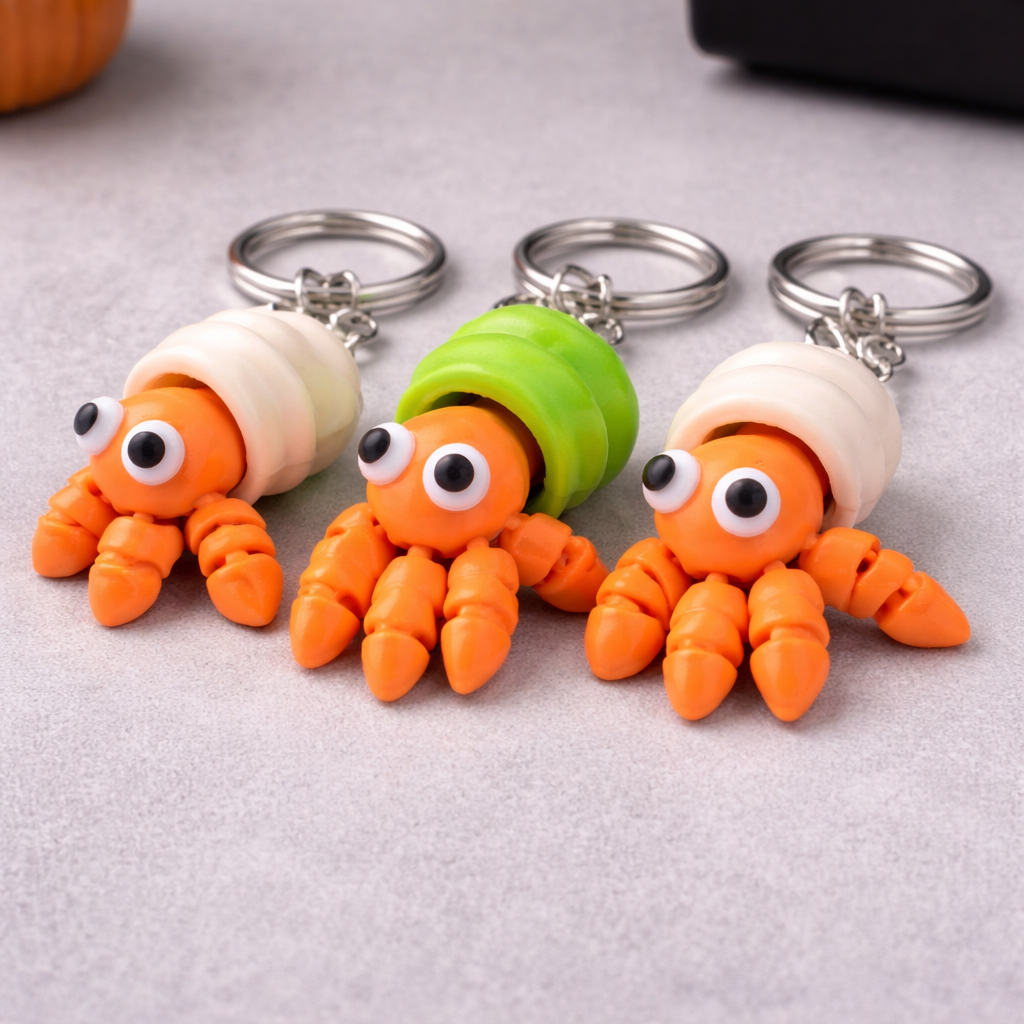 Llavero cangrejito flexy