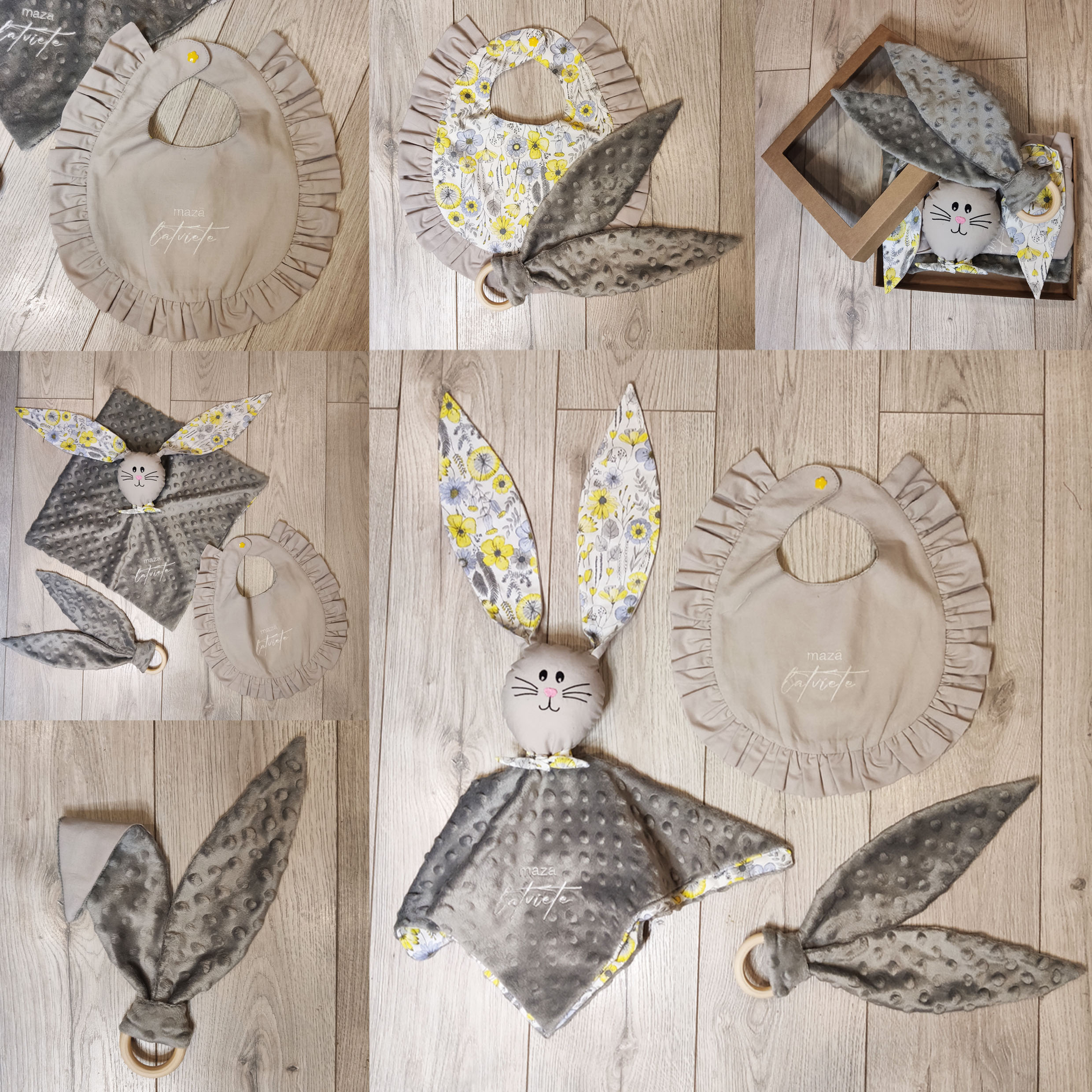 “Mazā Latviete” jaundzimušo dāvanu kastīte