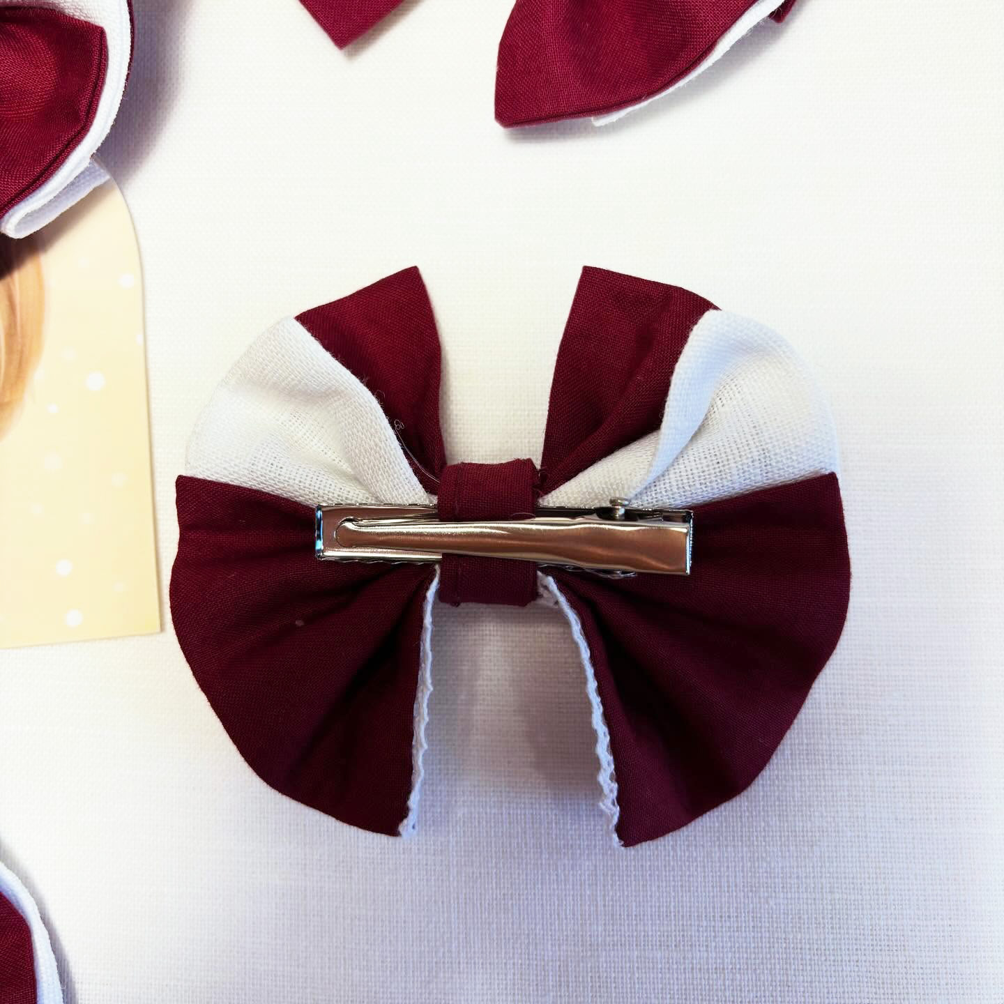 Latviska stila kokvilnas matu sprādze