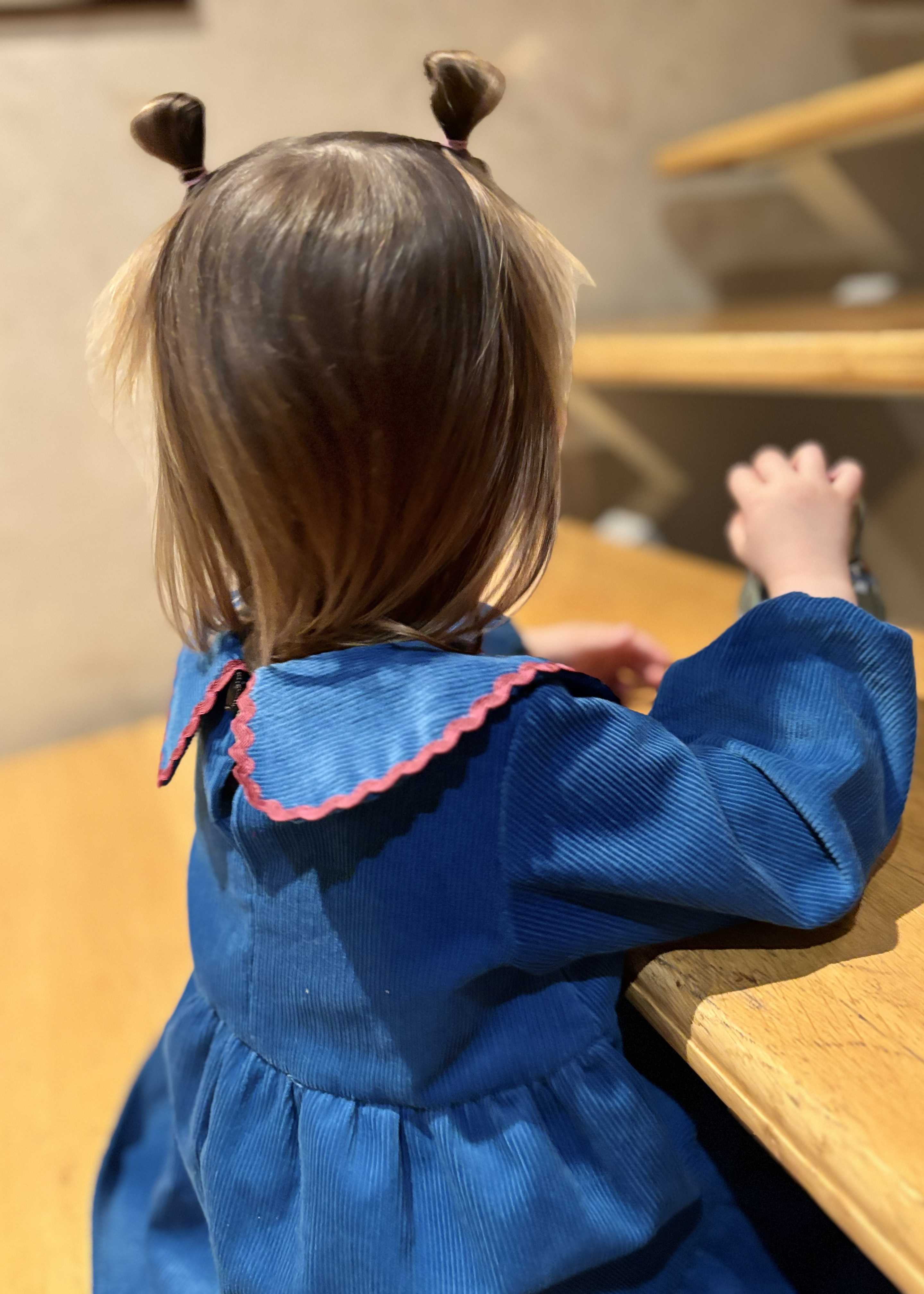 Zilā velūra kleita