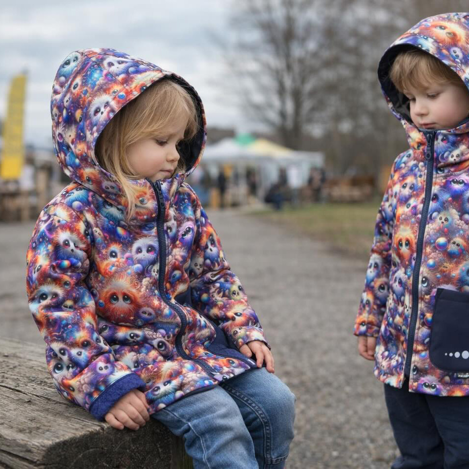 Softshell jaka monstriņi