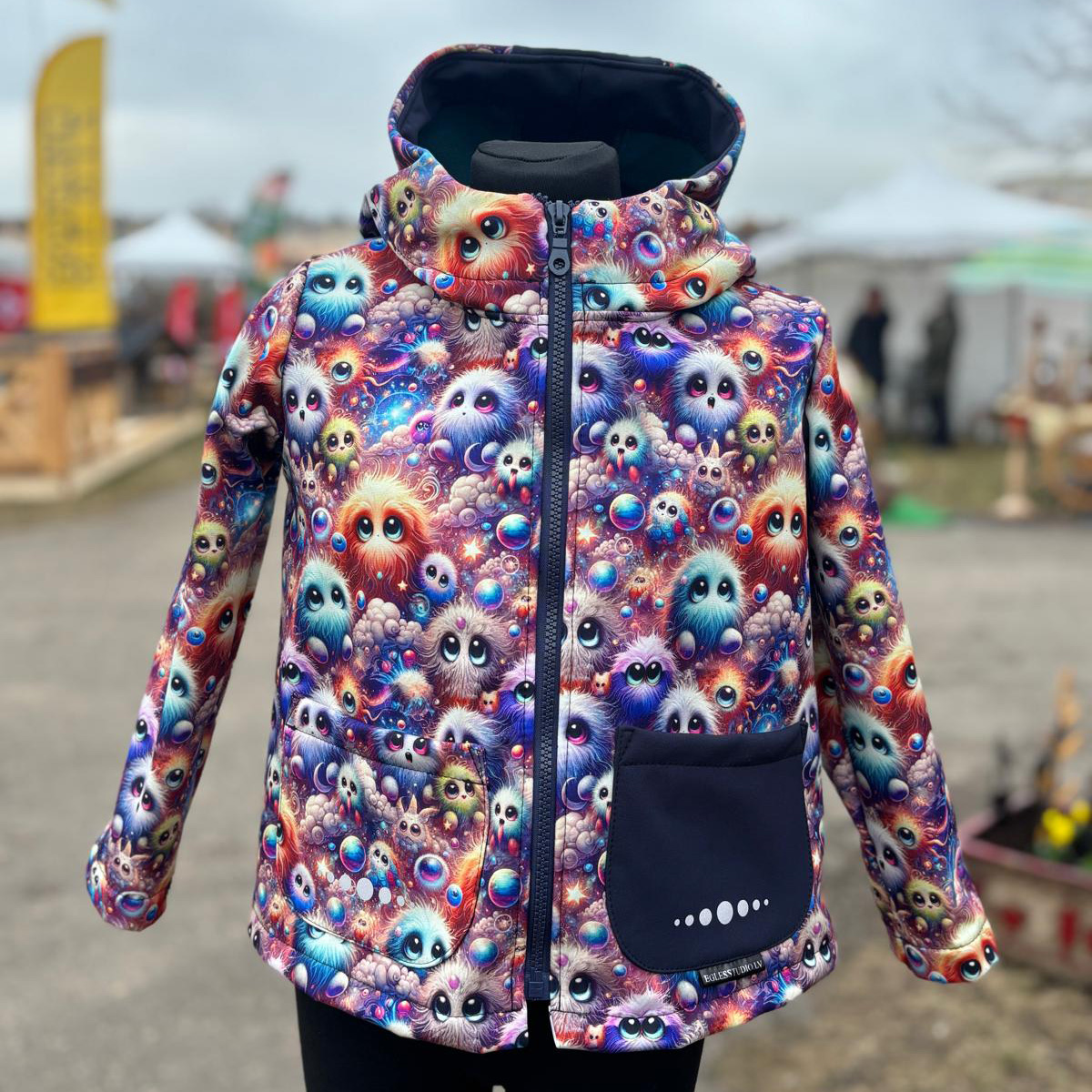 Softshell jaka monstriņi