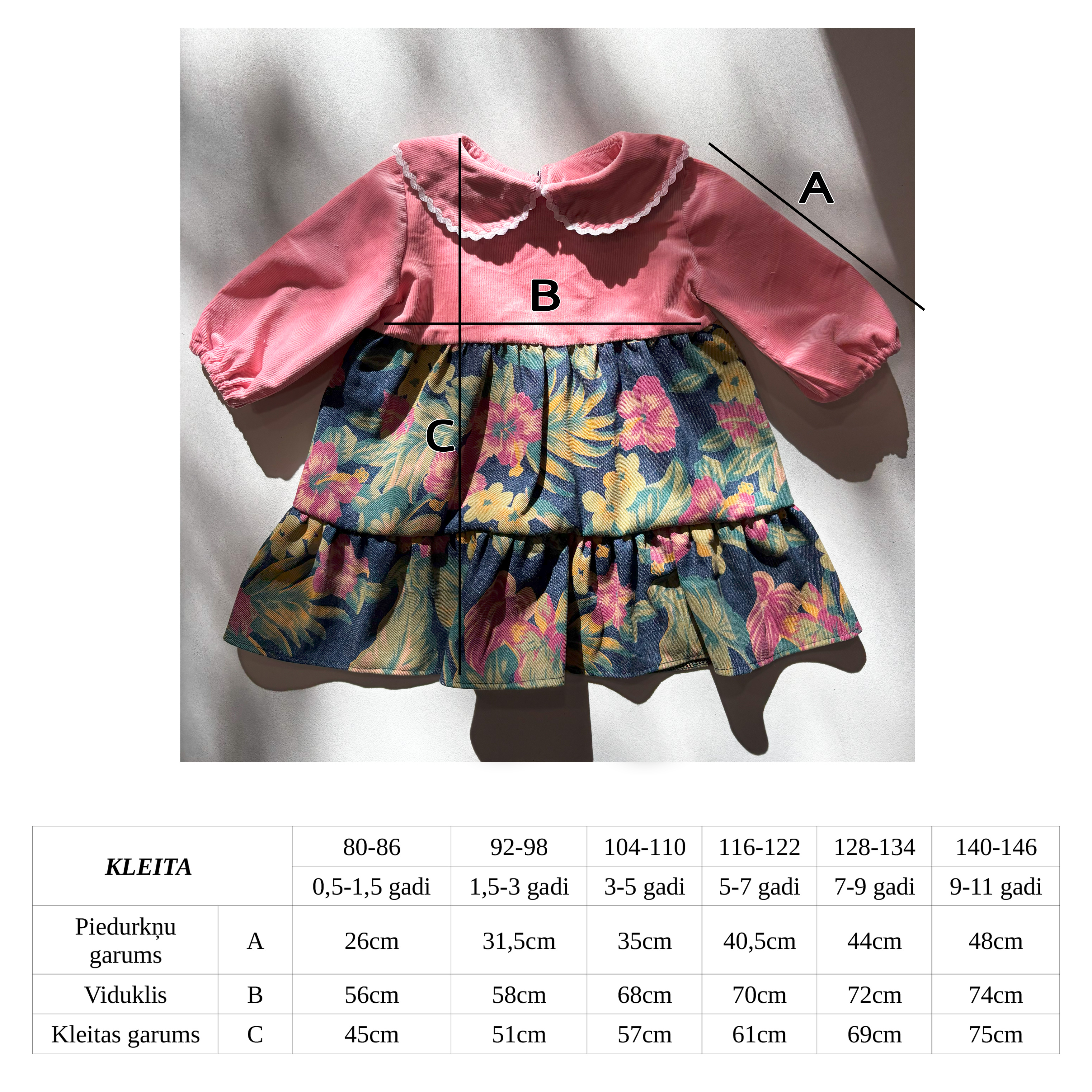 Rozā velūra kleita