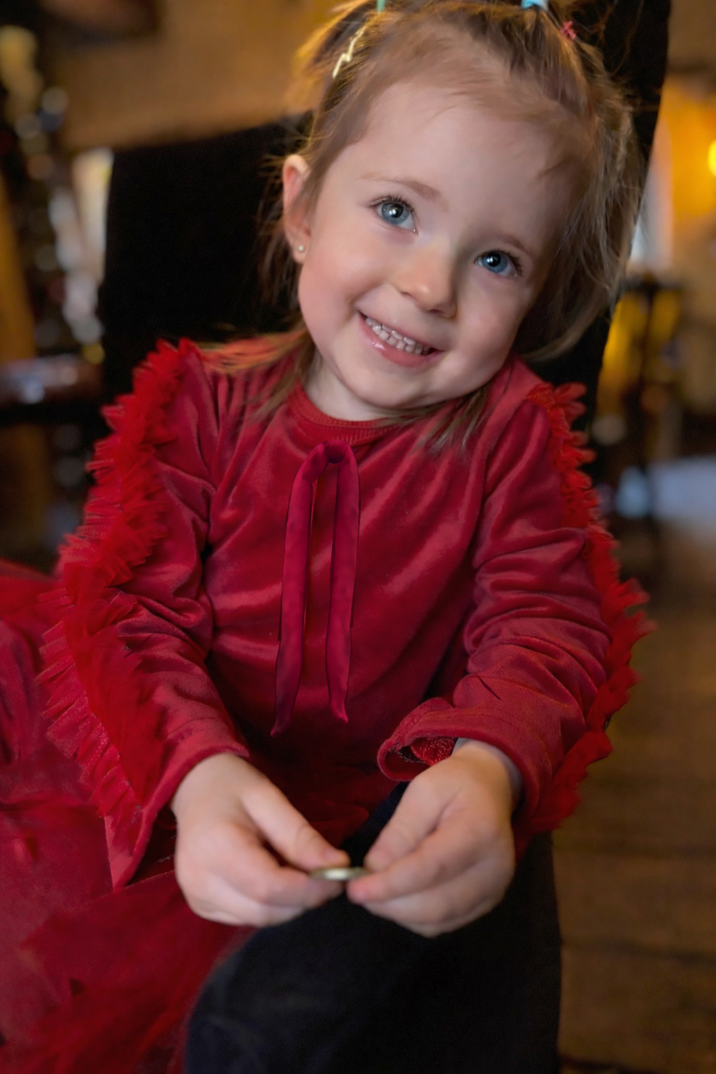 Sarkans velura komplekts