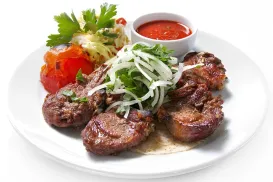 шашлик зі свинини