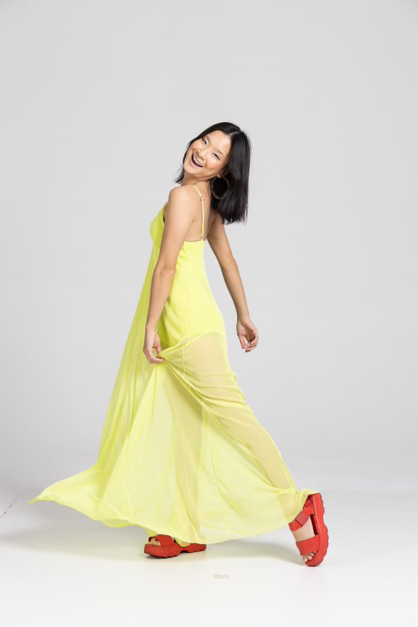 Vestido Transparente 