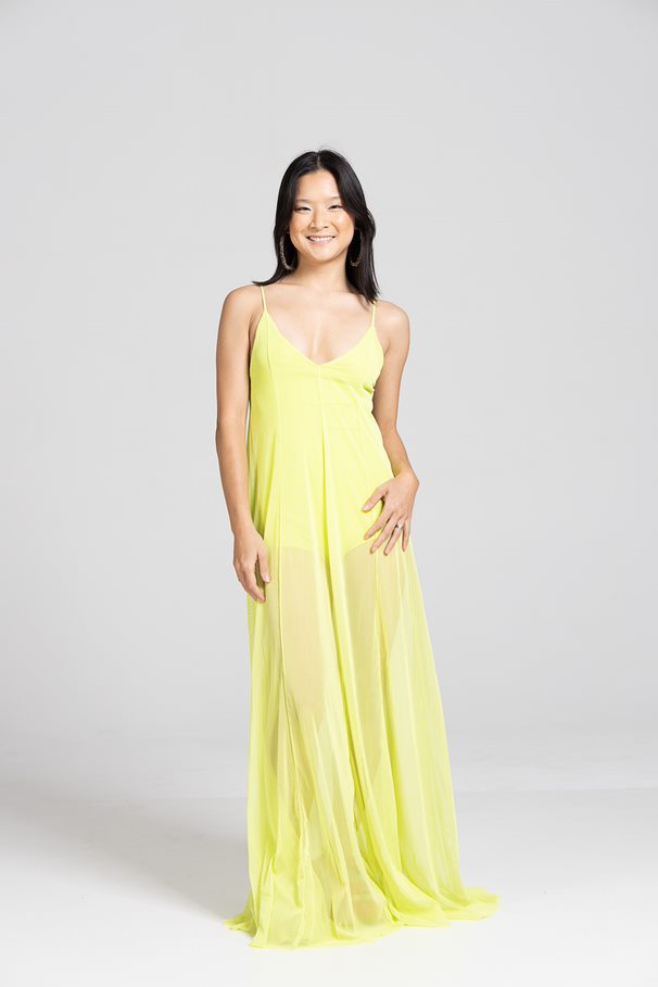 Vestido Transparente 