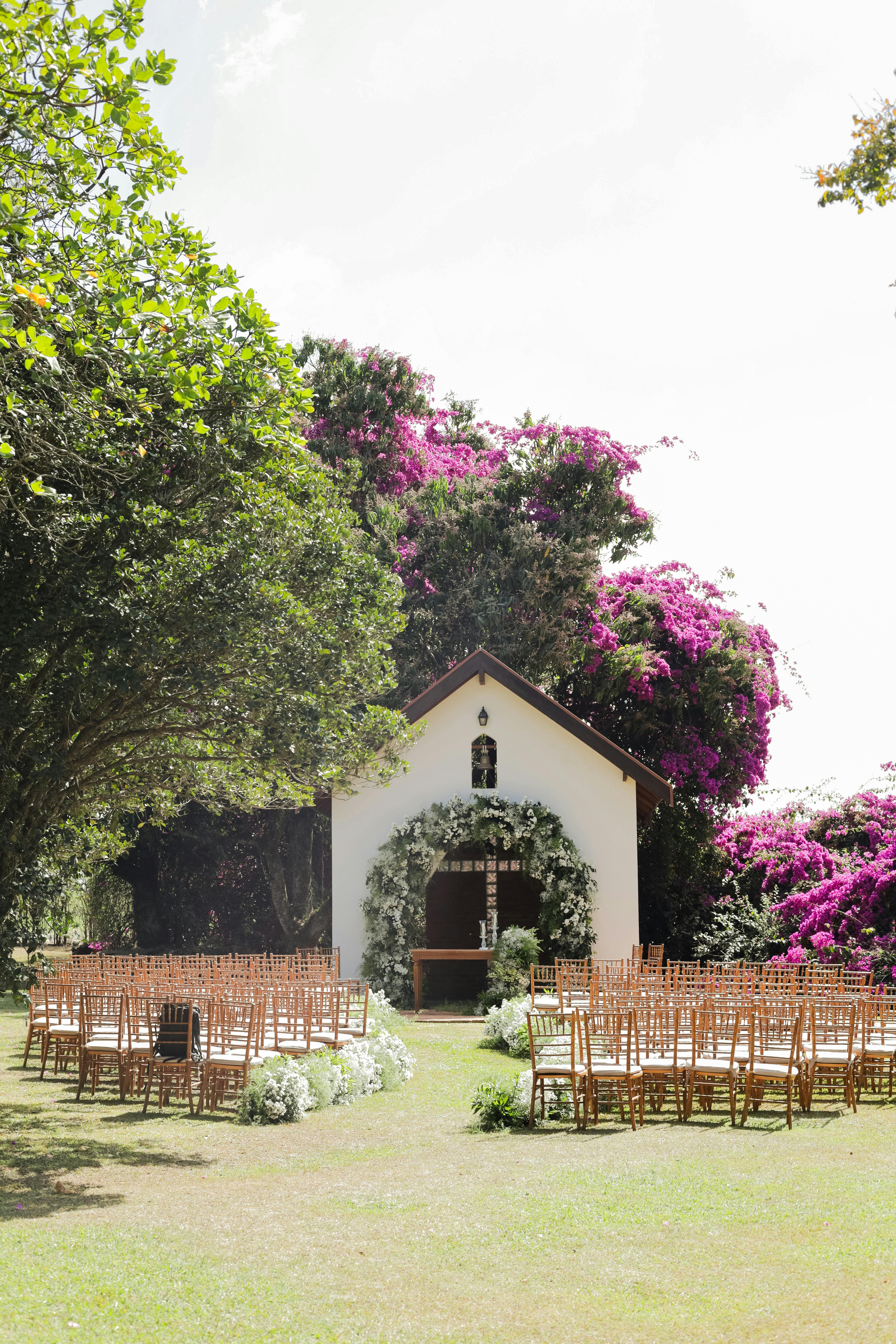 Charming Outdoor Wedding Venue Photo