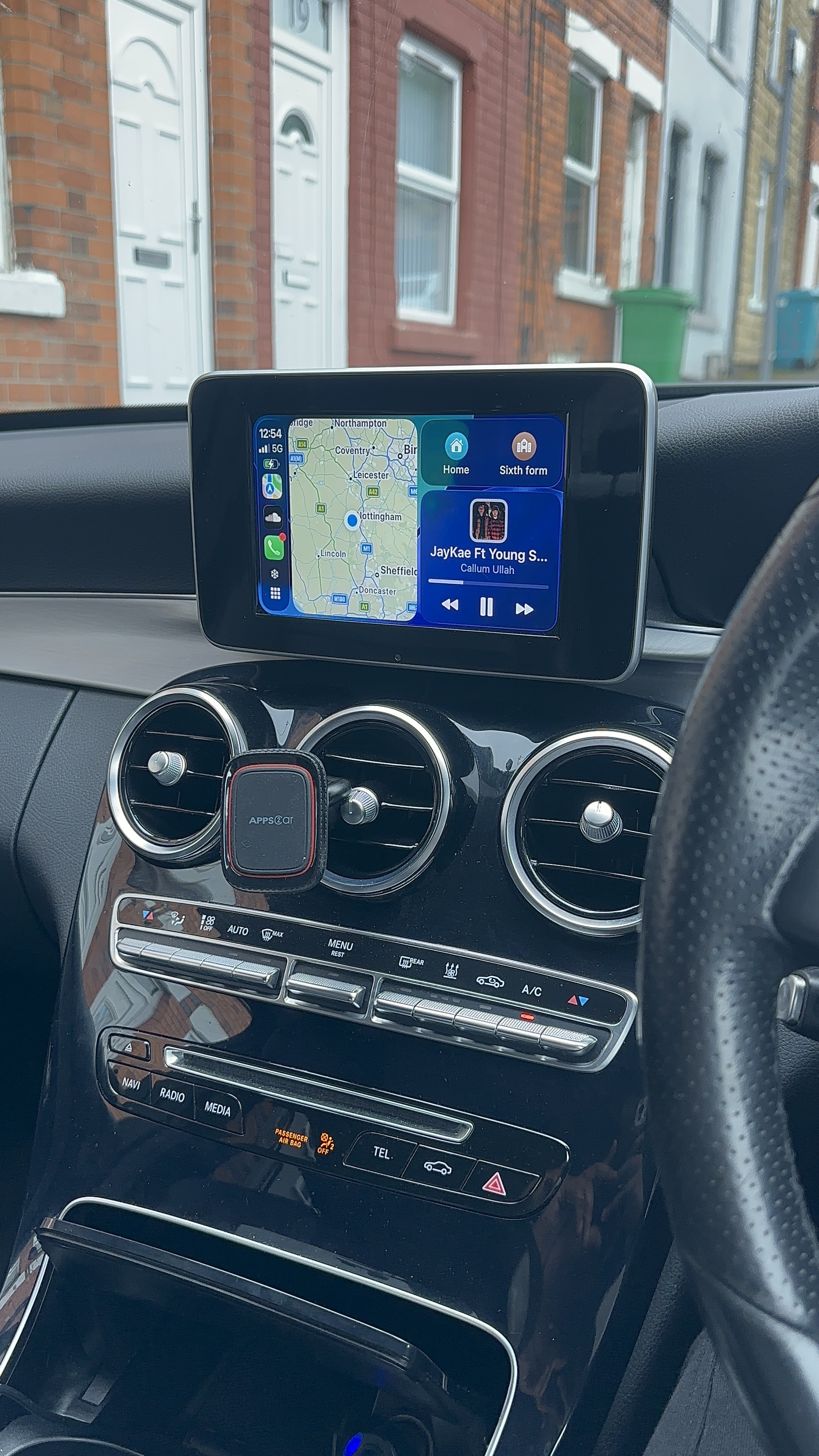 Mercedes-Benz 2014–2018 NTG5 Wireless & Wired Apple CarPlay / Android Auto Integration Retrofit