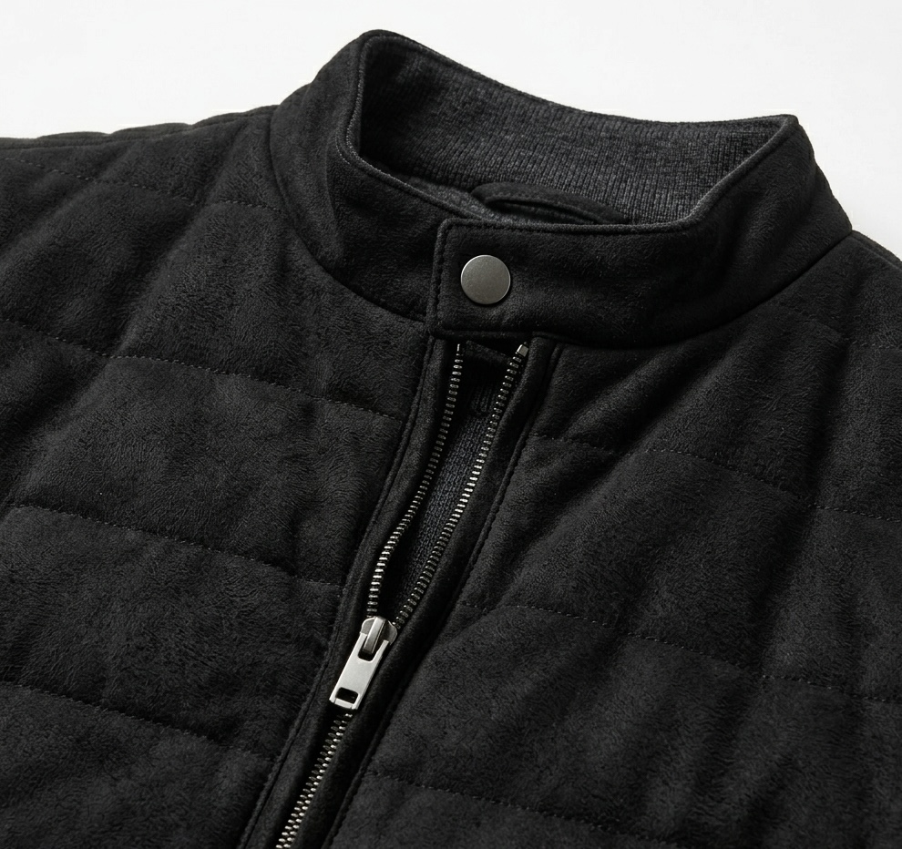 Essential Quilted Zip Vest 