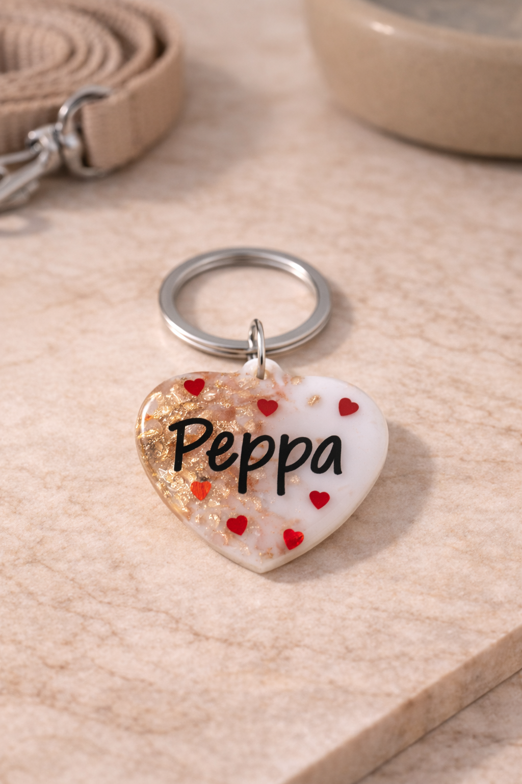 Coração de identificação 