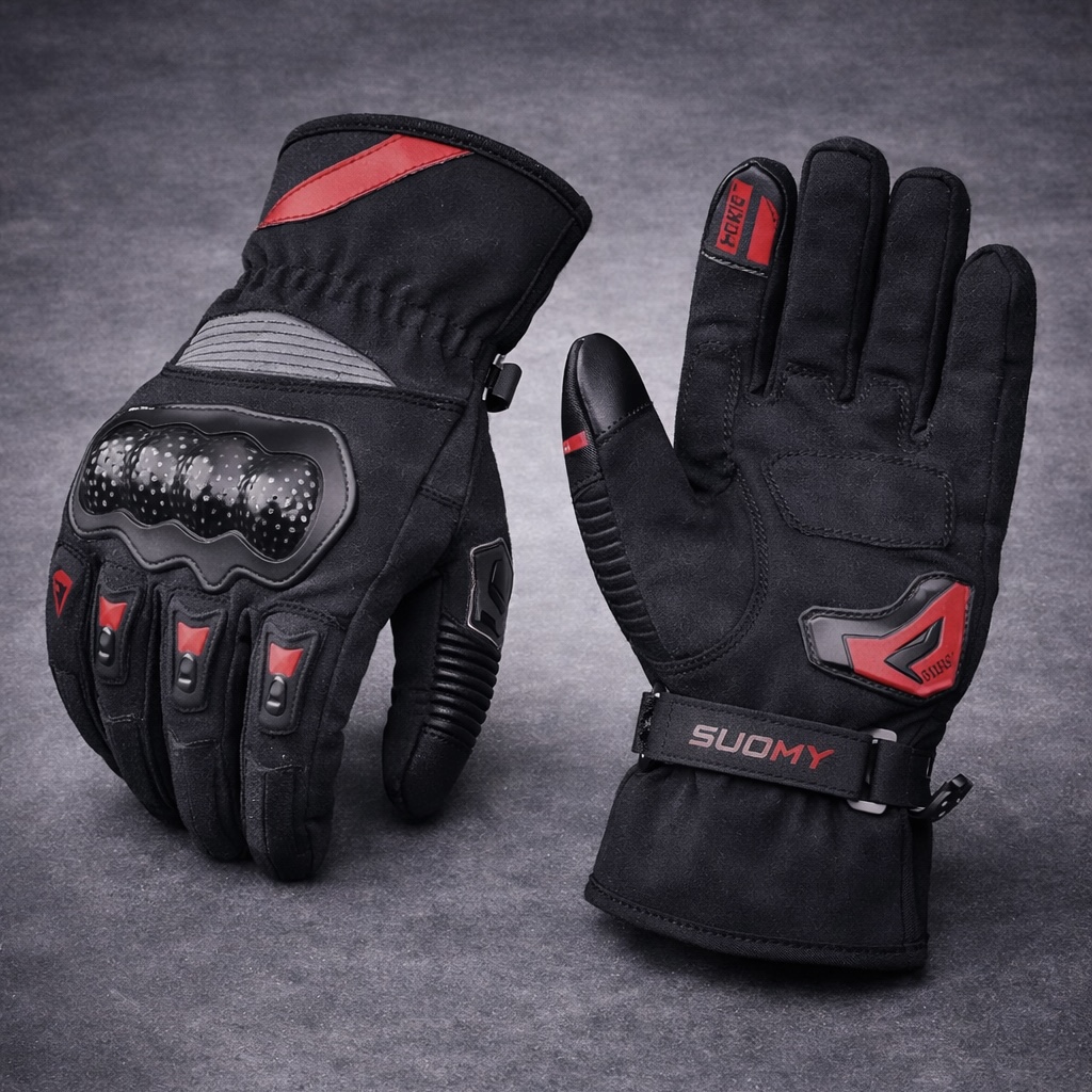 Winter Gloves Red