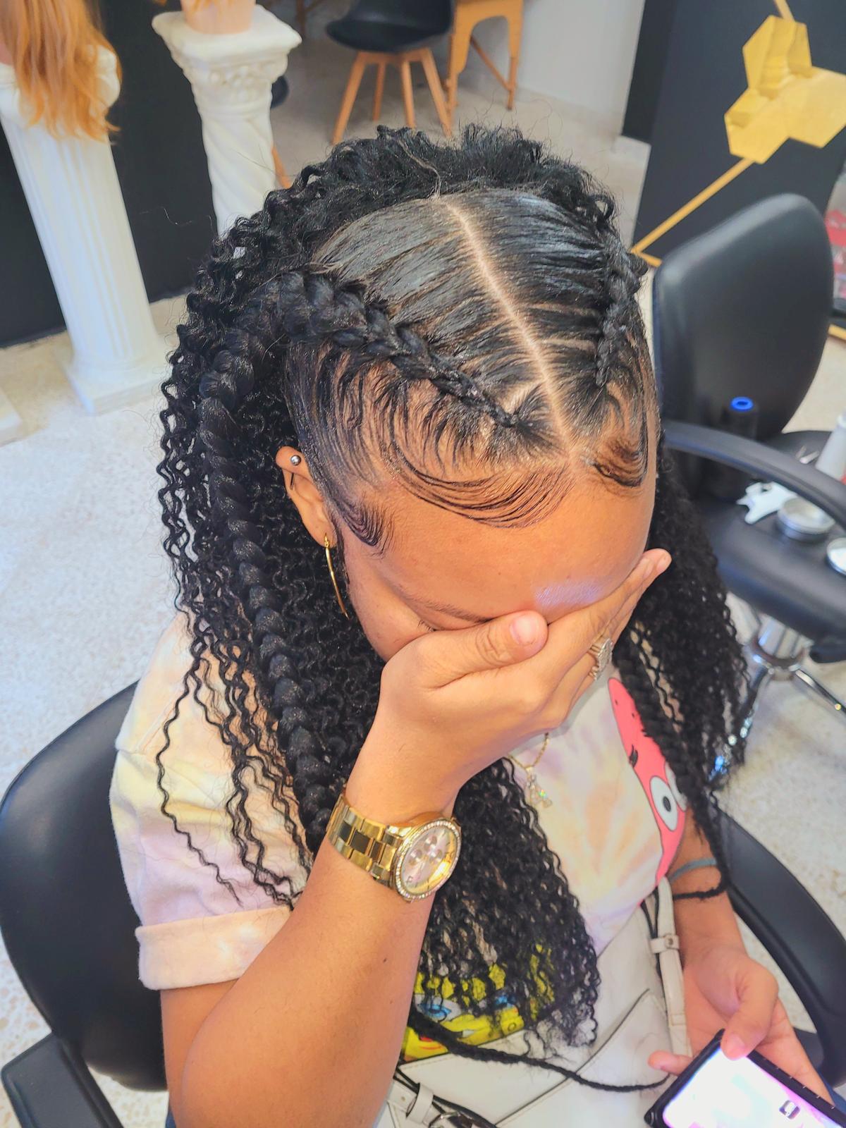 Braided & Curly Hair Styling Booking