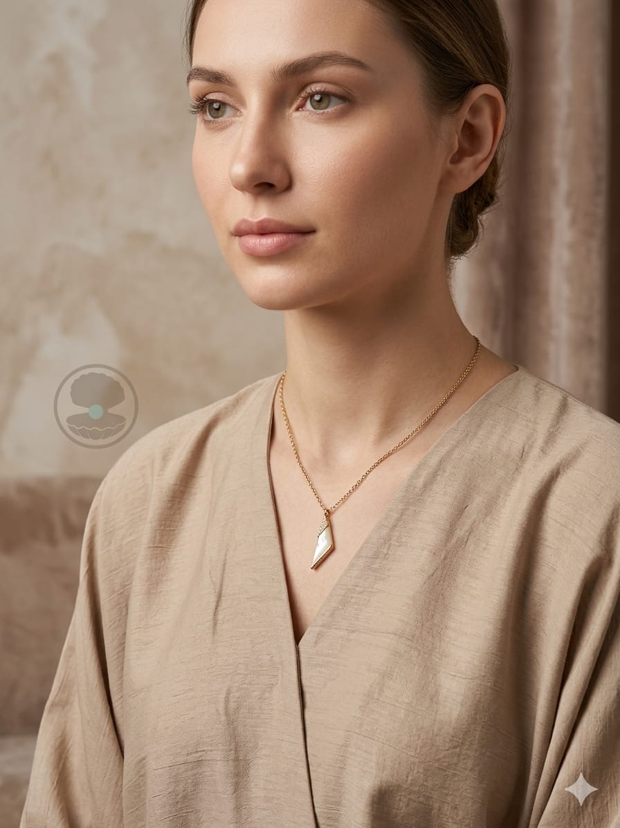 Gold plated necklace