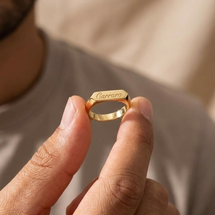 Personalized Ring for Men