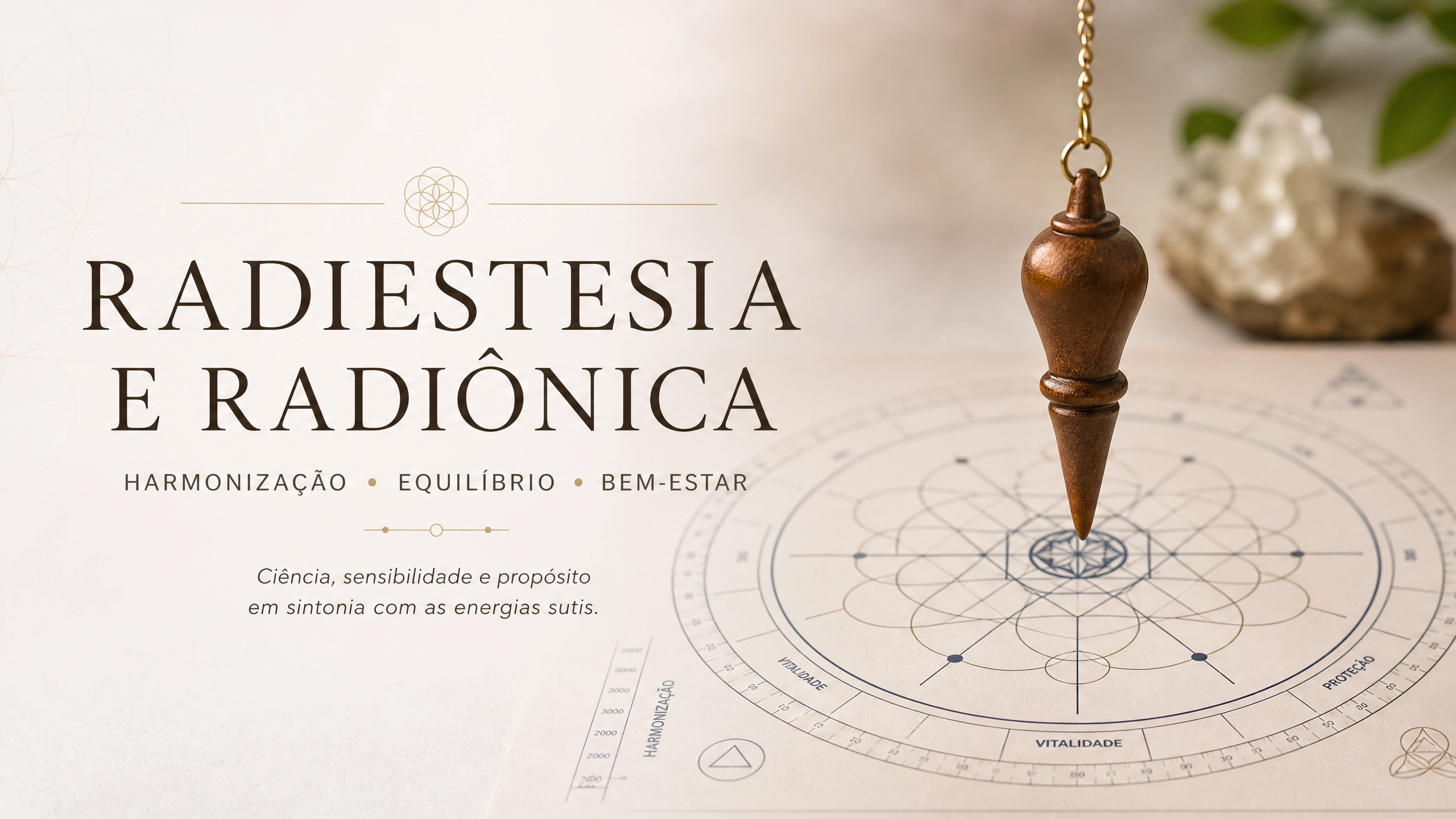 Sessão de Radiestesia e Radiônica(A)
