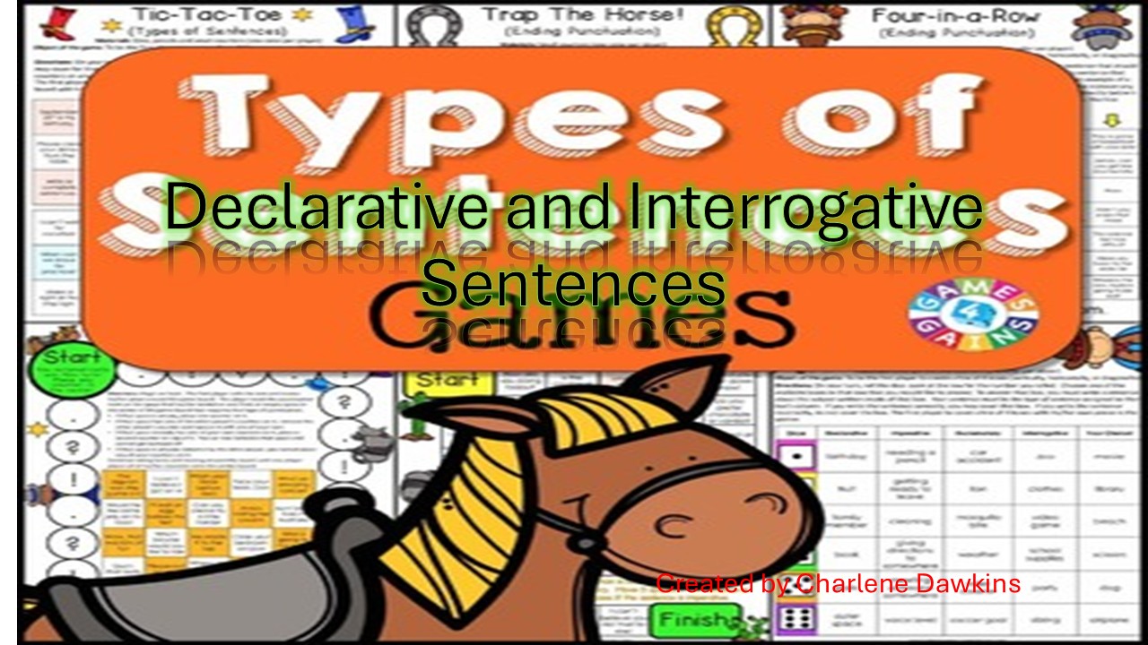 Declarative/Interrogative Sentence PowerPoint