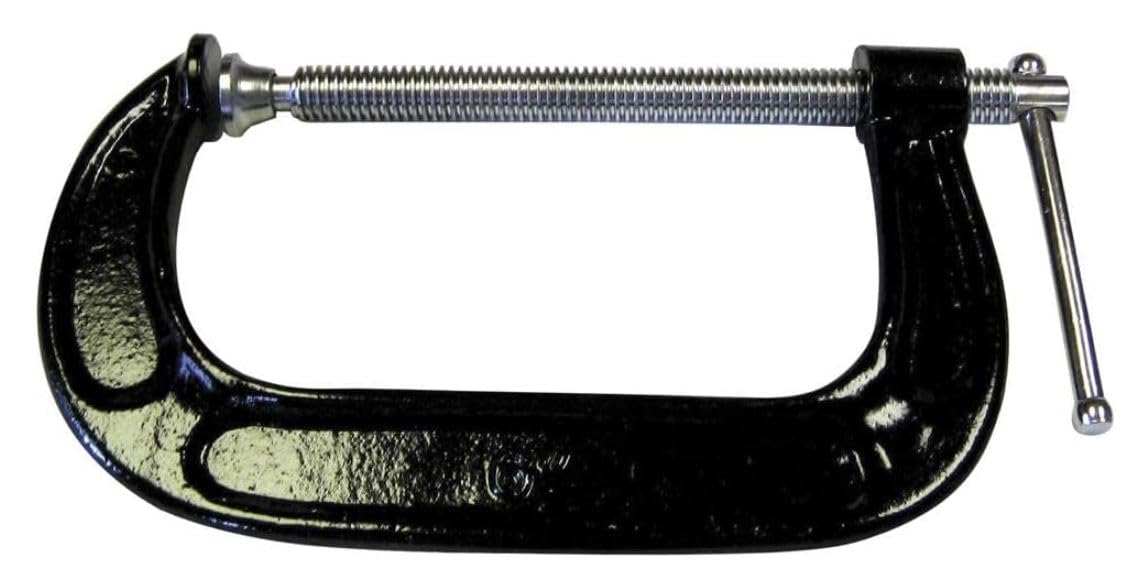 BESSEY CM60 Drop Forged, C-Clamp, 6 In, Black