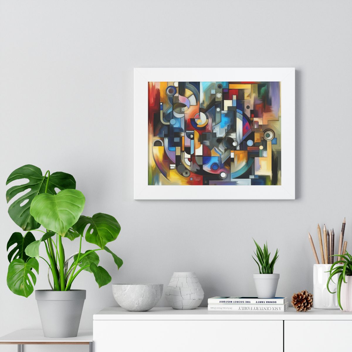 Tableau petit décoratif coloré 