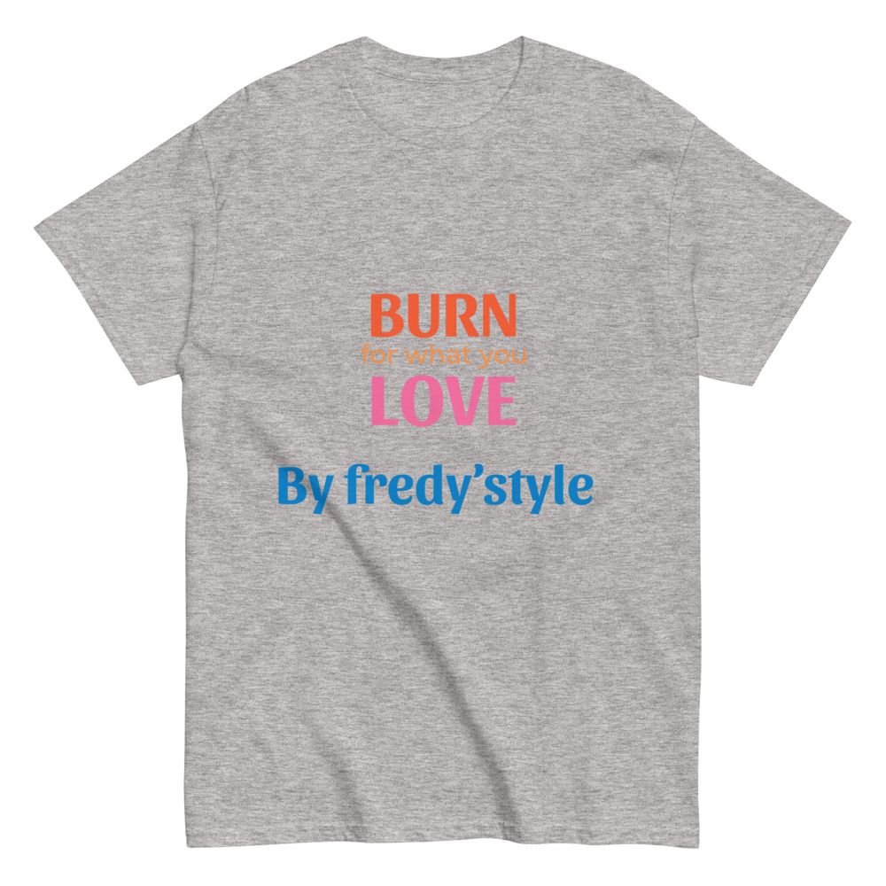 Tee-shirts burn love