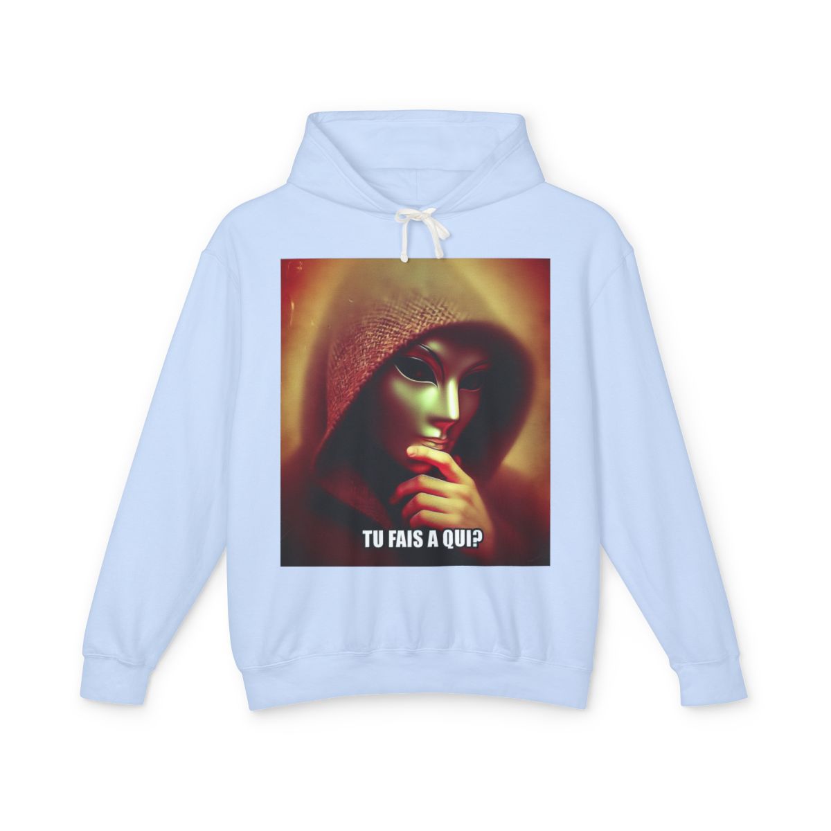 Pull-over coton ouate tu fais à qui unisexe 