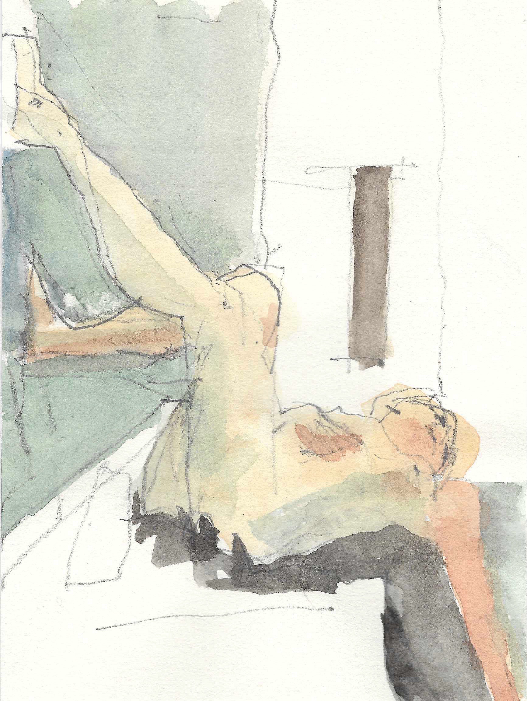 'Life Drawing': life art studio session 