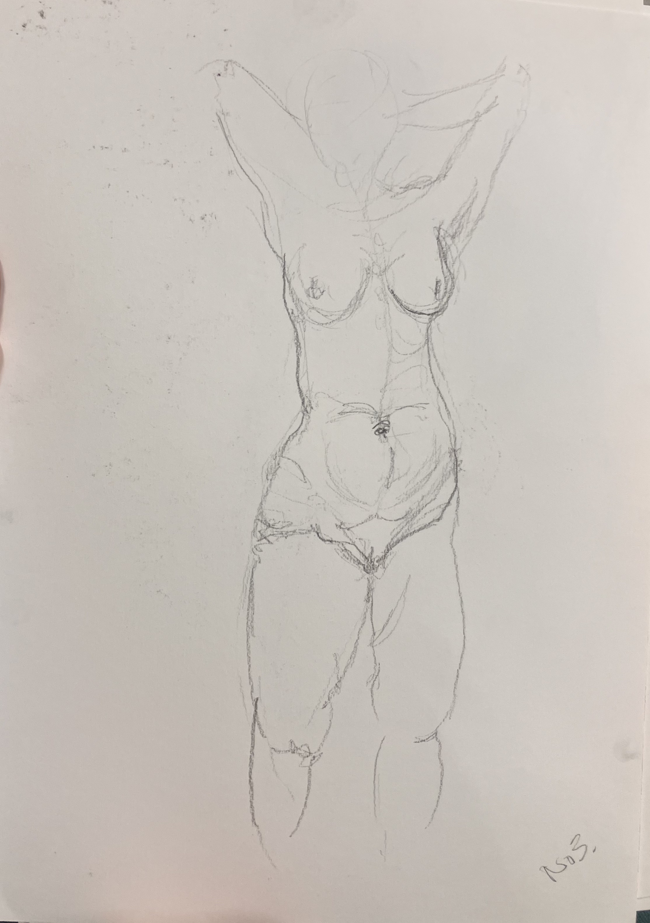 'Life Lines': life art studio session 