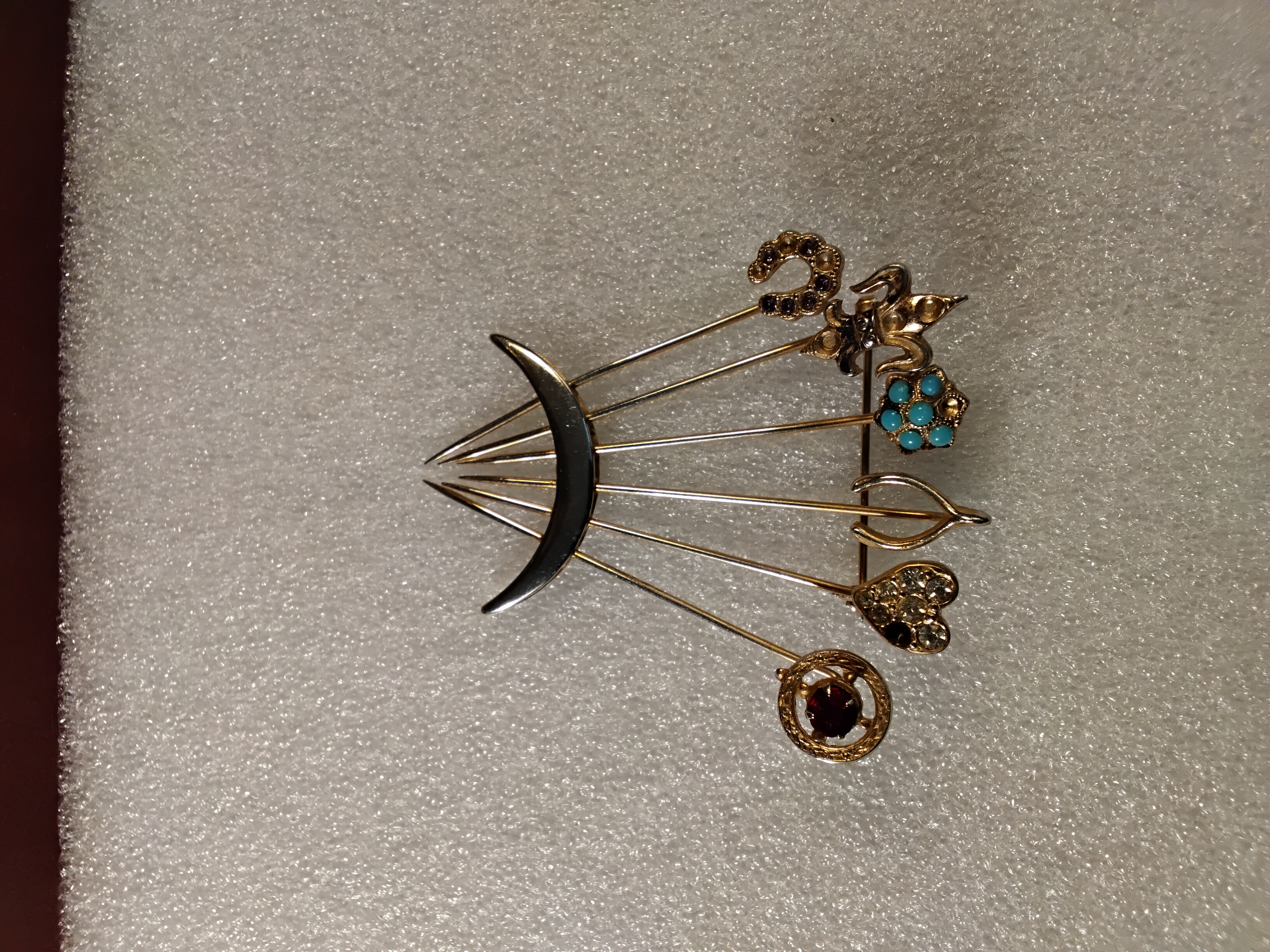 Good Luck Charms Brooch 