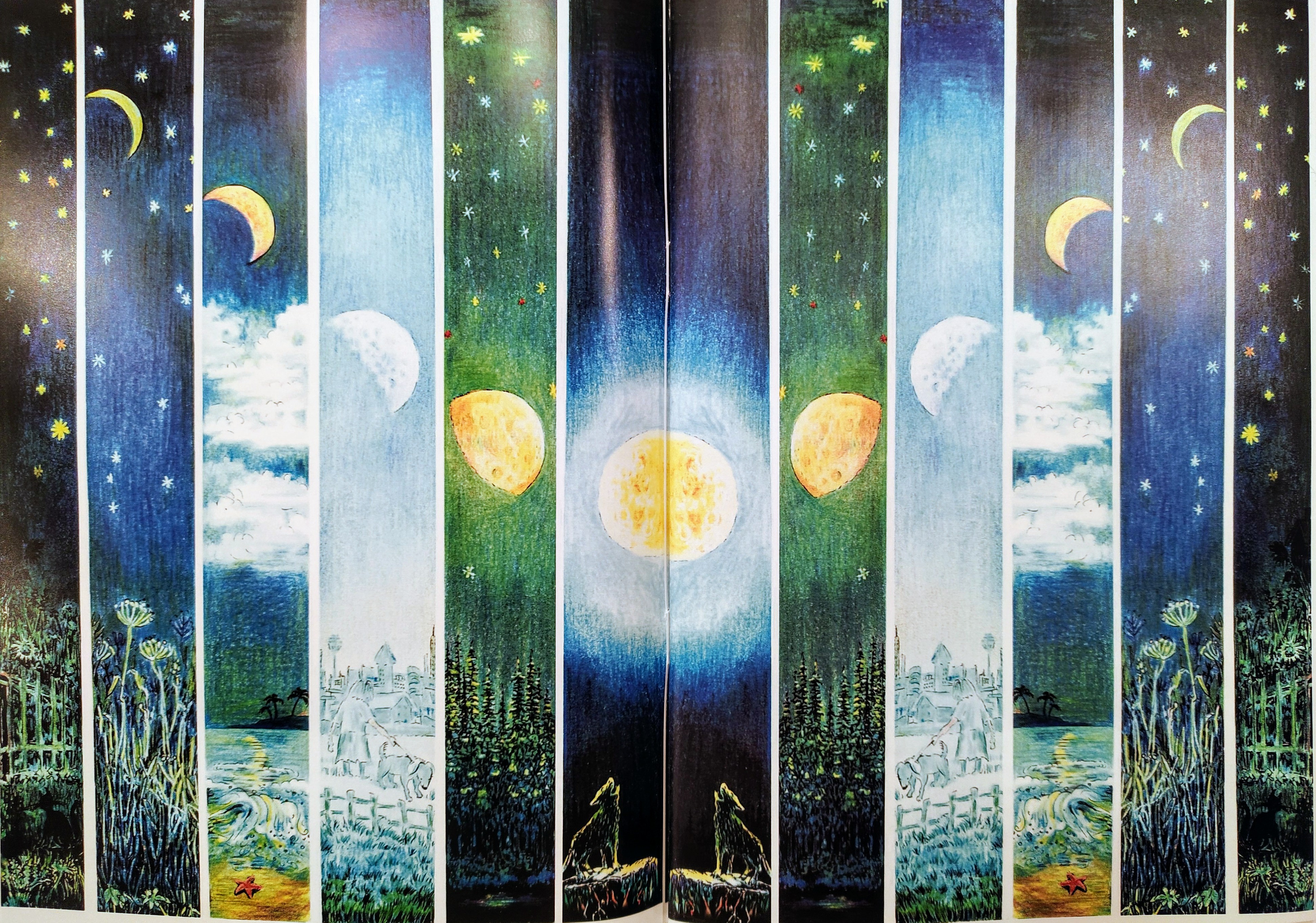 Ela und der Mond