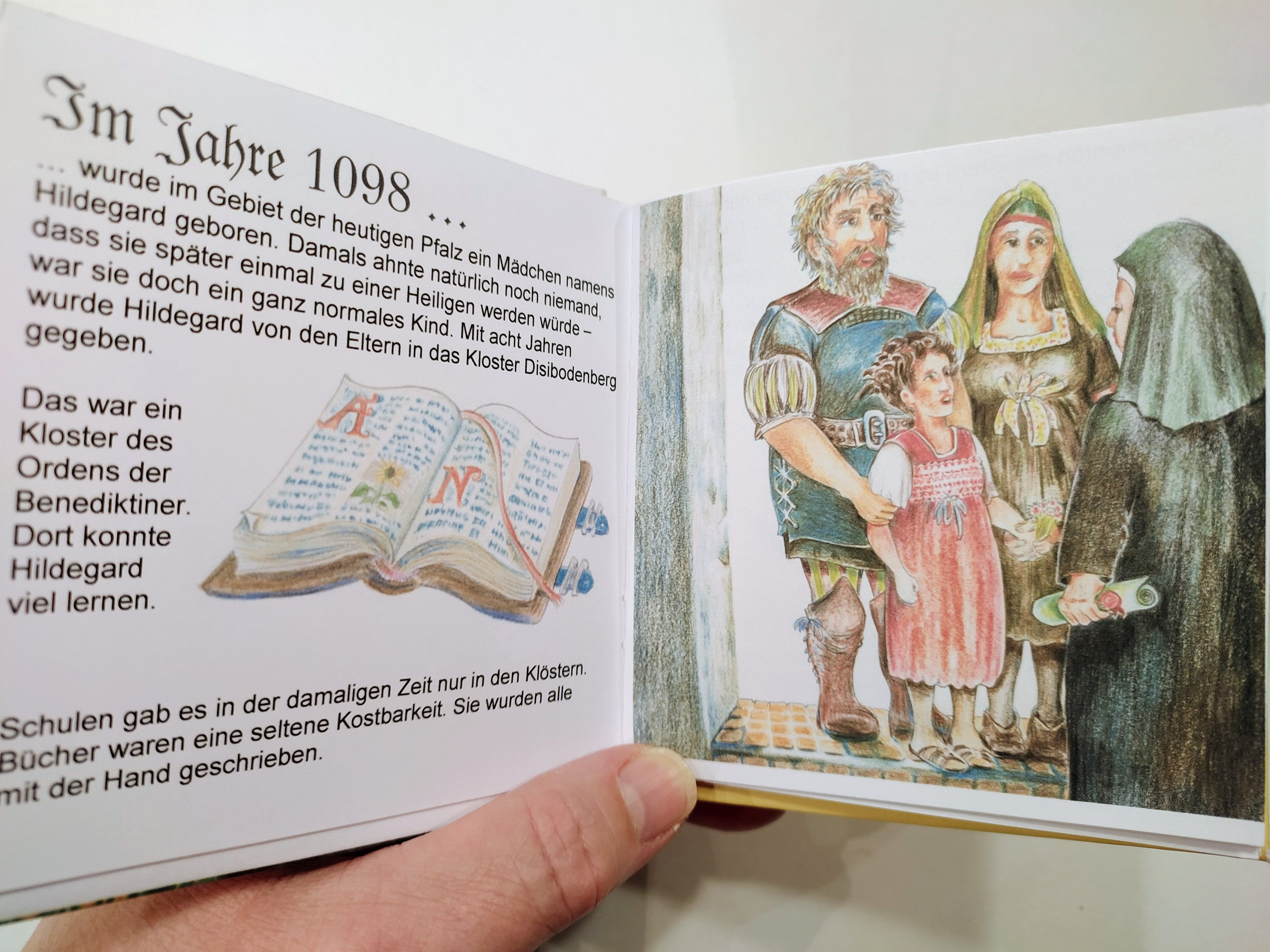 Die Heilige Hildegard und die Heilkräuter