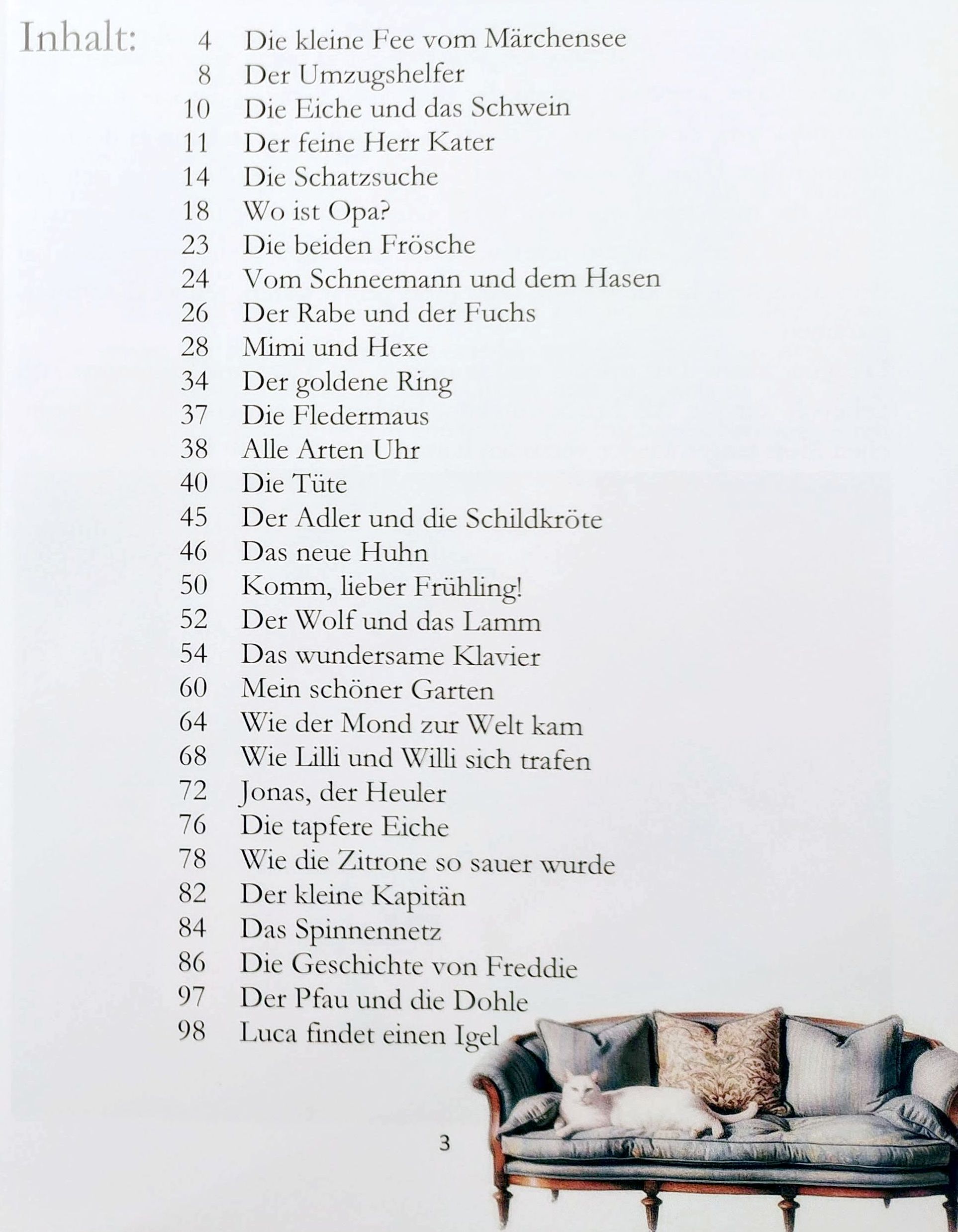 Lesebuch für Regentage