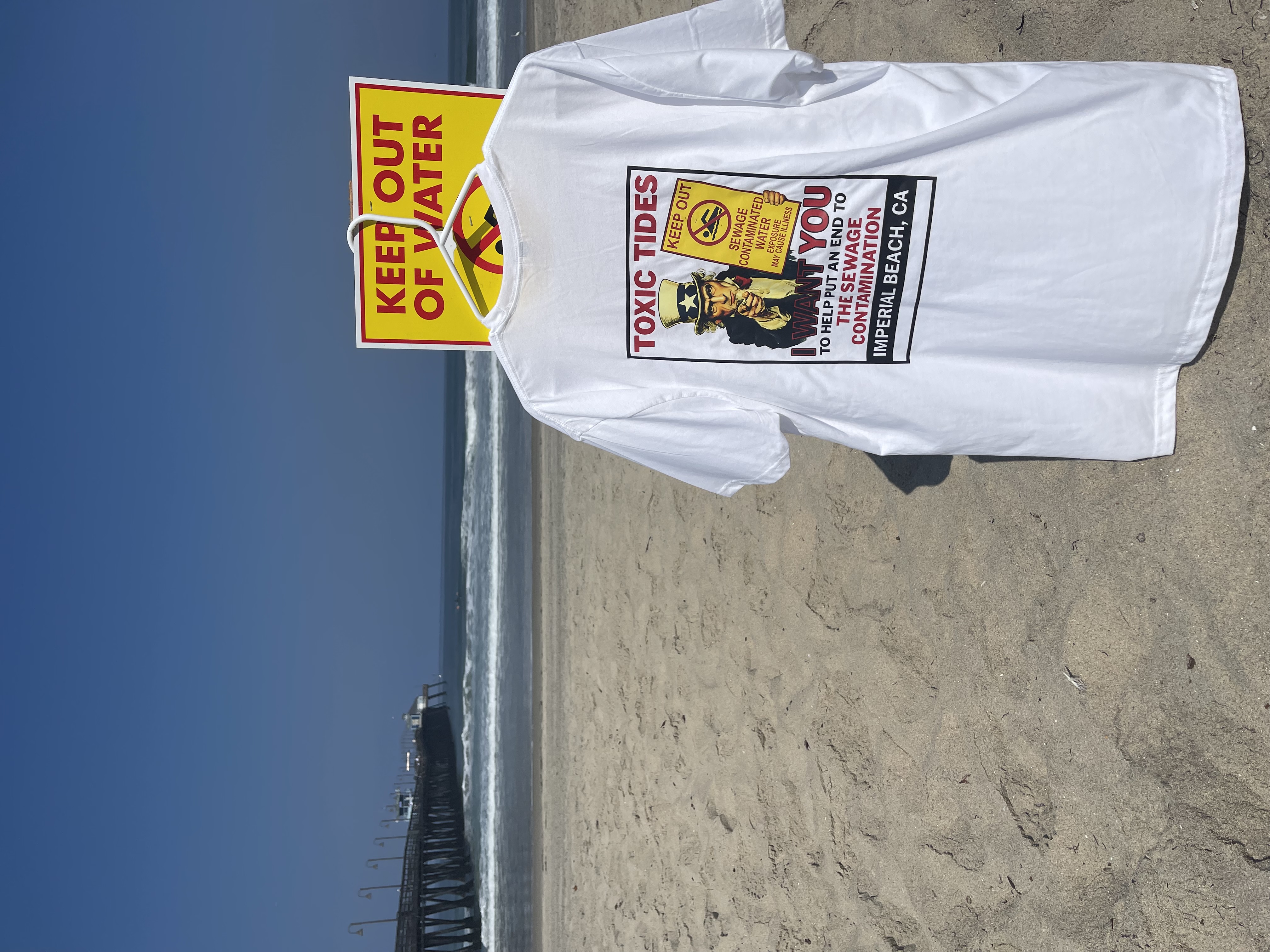 Uncle Sam Clean Water Tee