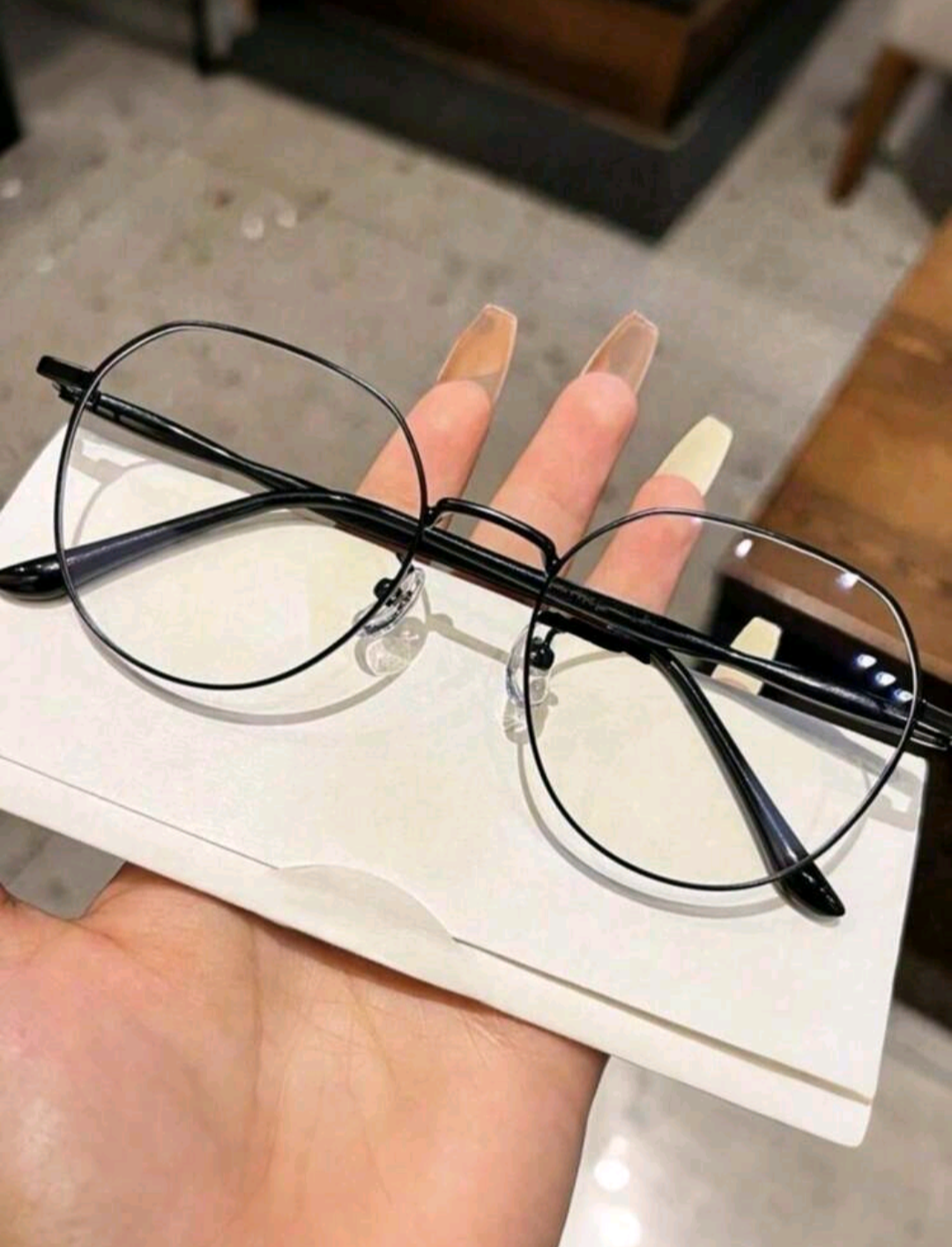 Lunettes rondes fines