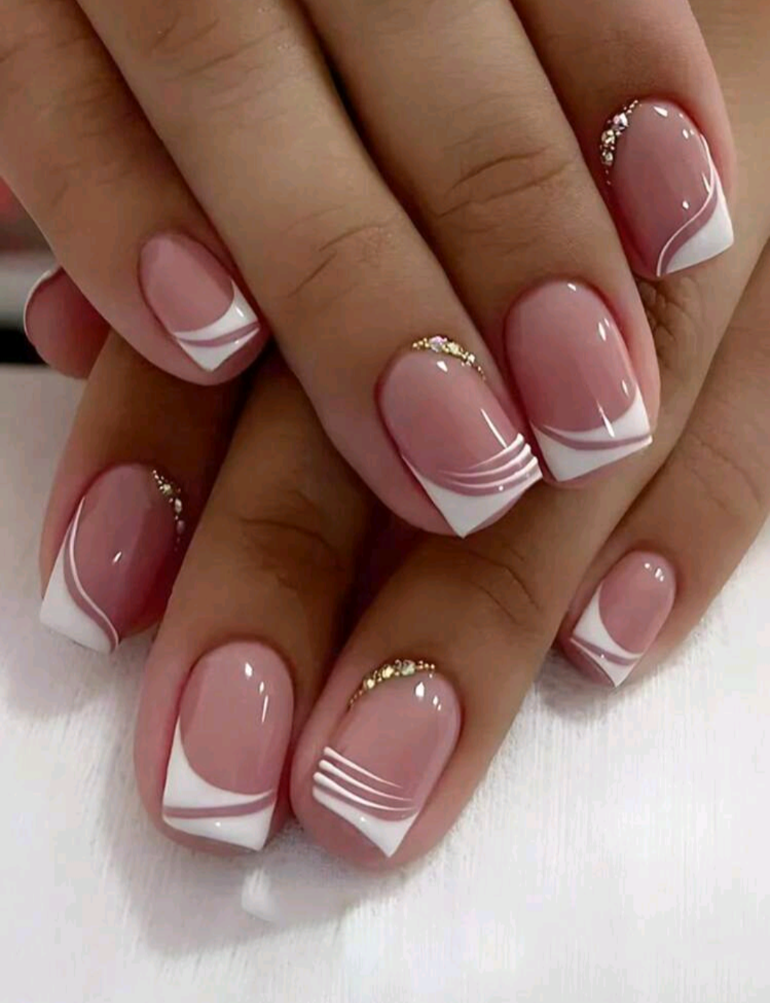 Manucure French Moderne 24 PCS