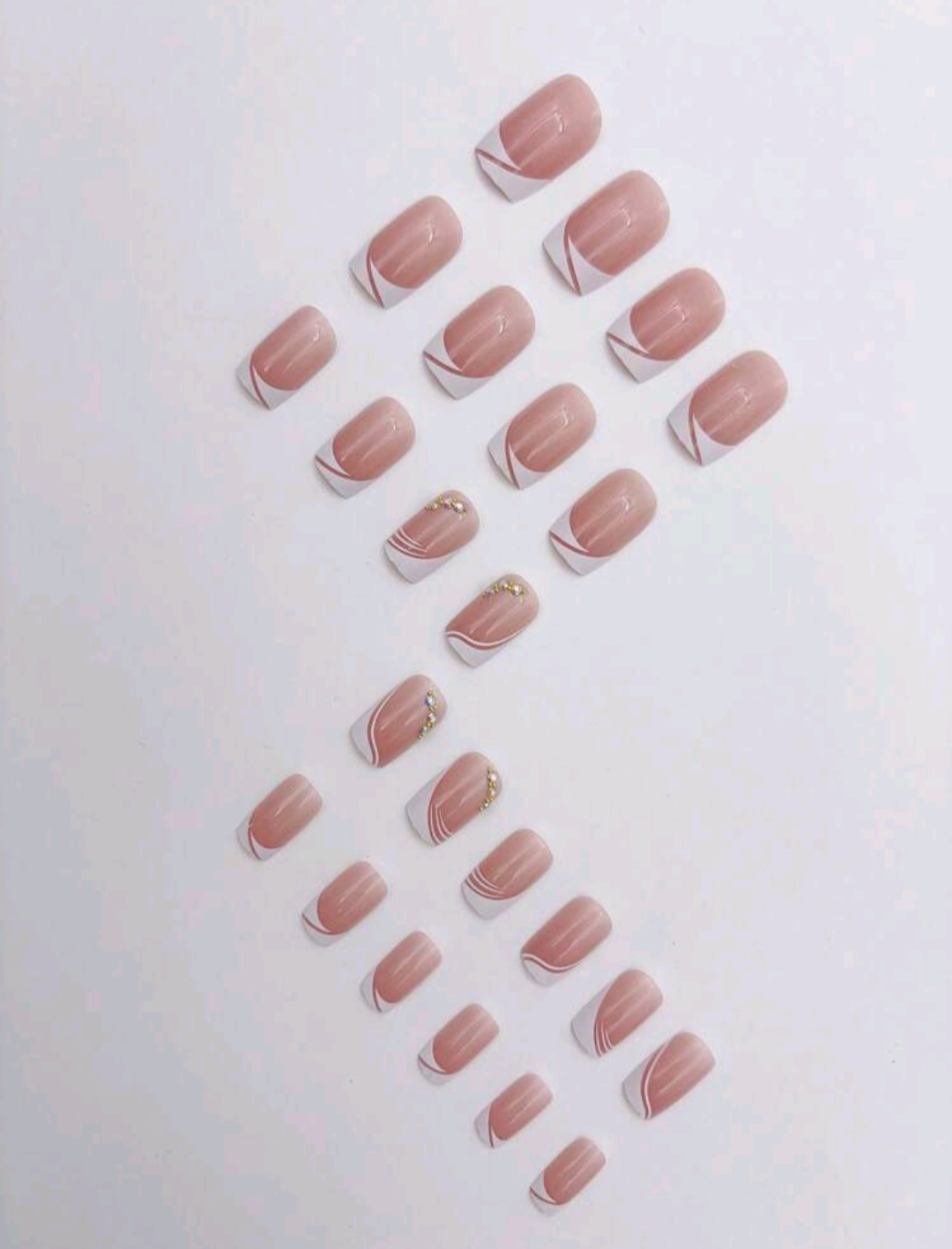 Manucure French Moderne 24 PCS